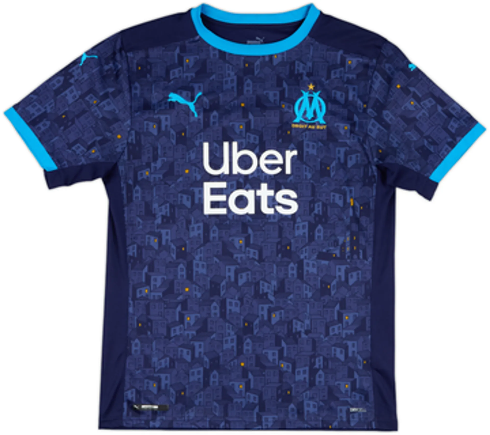 Puma Marseille Mens SS Away Shirt 2020/21