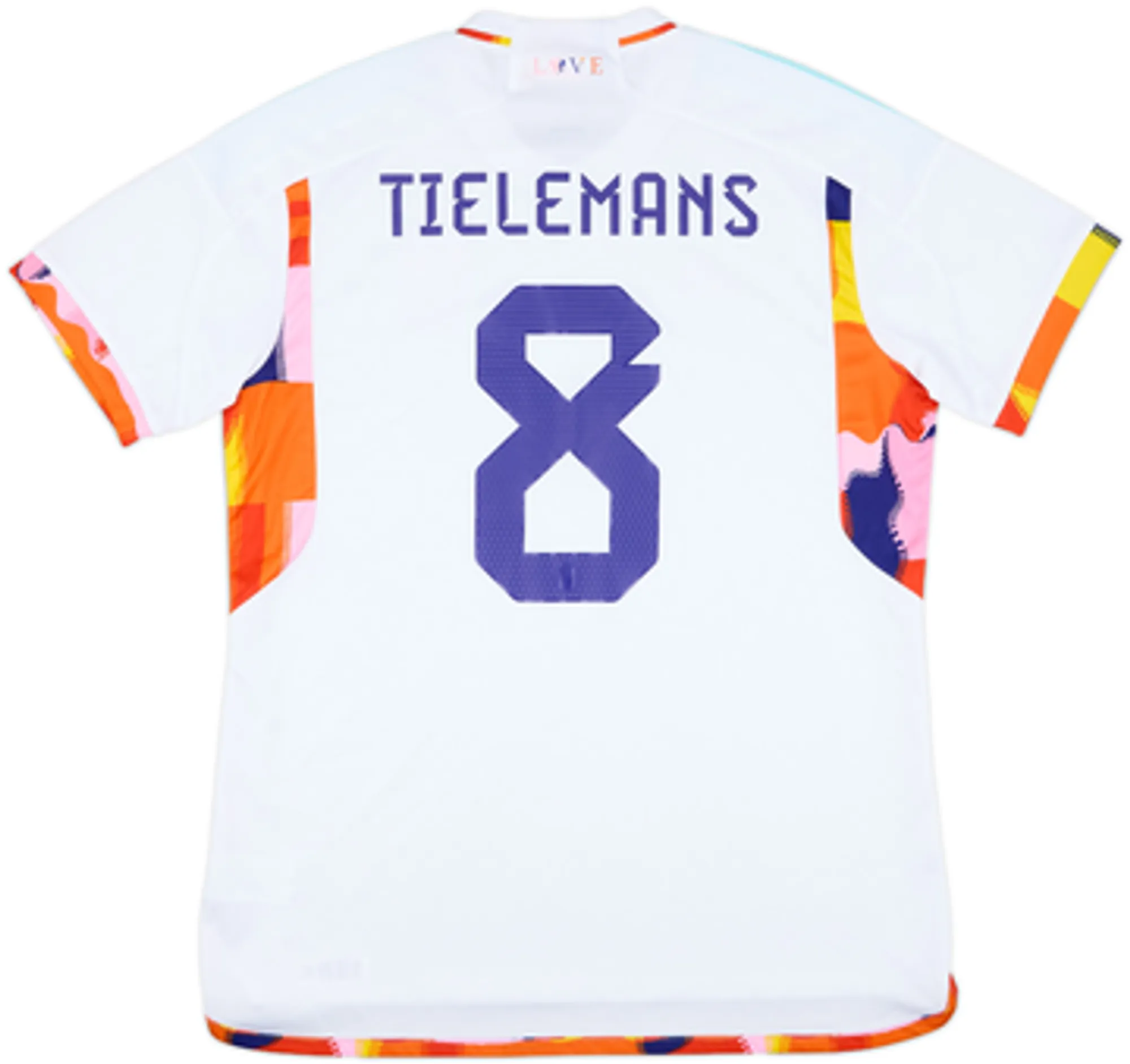 adidas Belgium Mens SS Away Shirt 2022