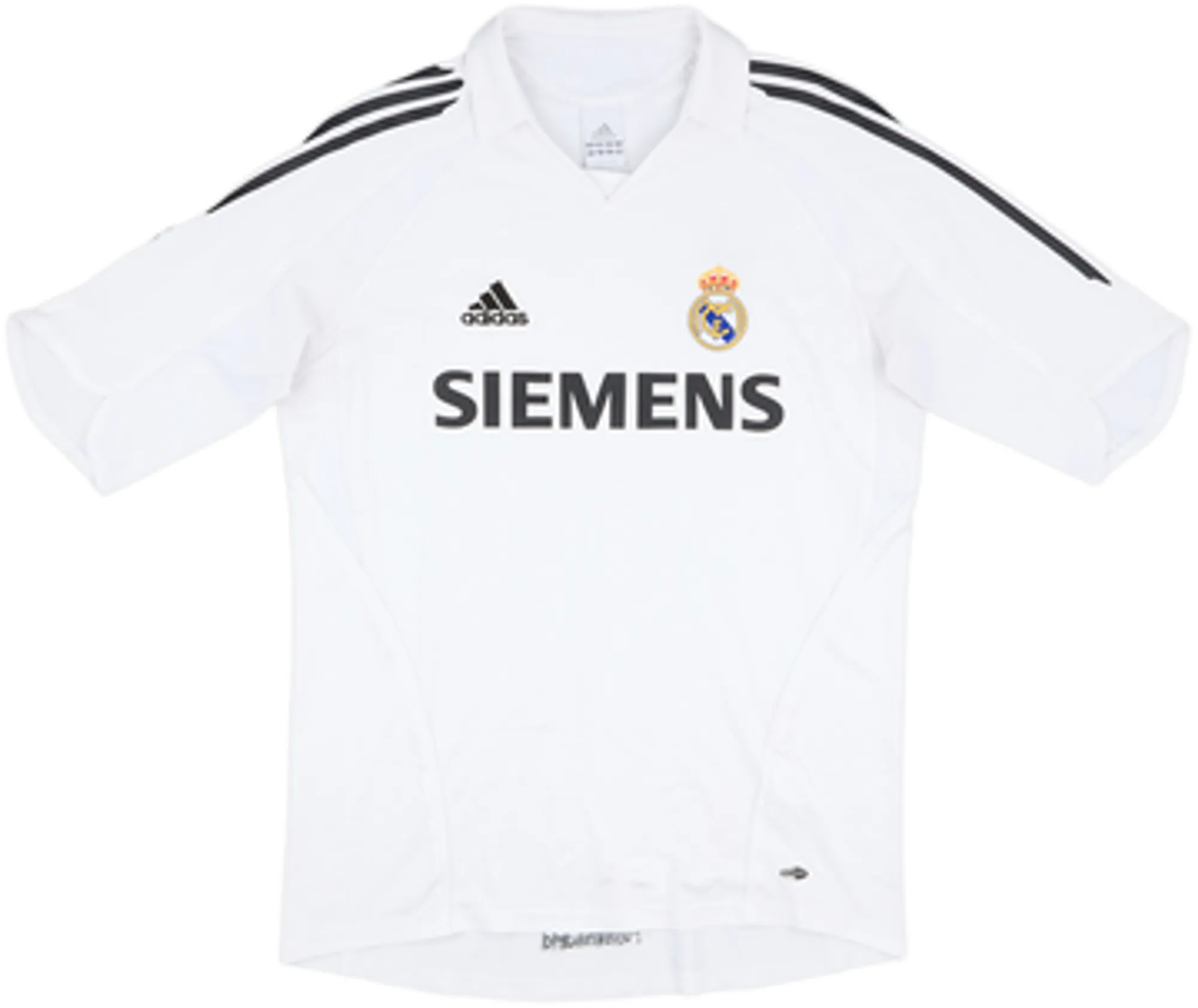 adidas Real Madrid Mens SS Home Shirt 2005/06