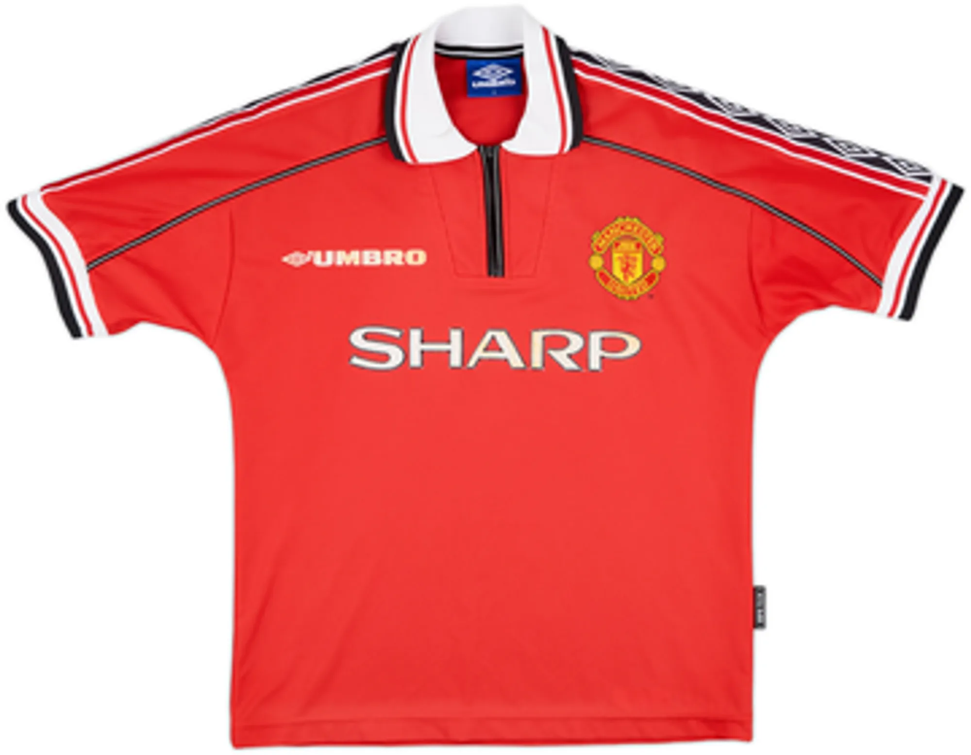 Umbro Manchester United Mens SS Home Shirt 1998/00