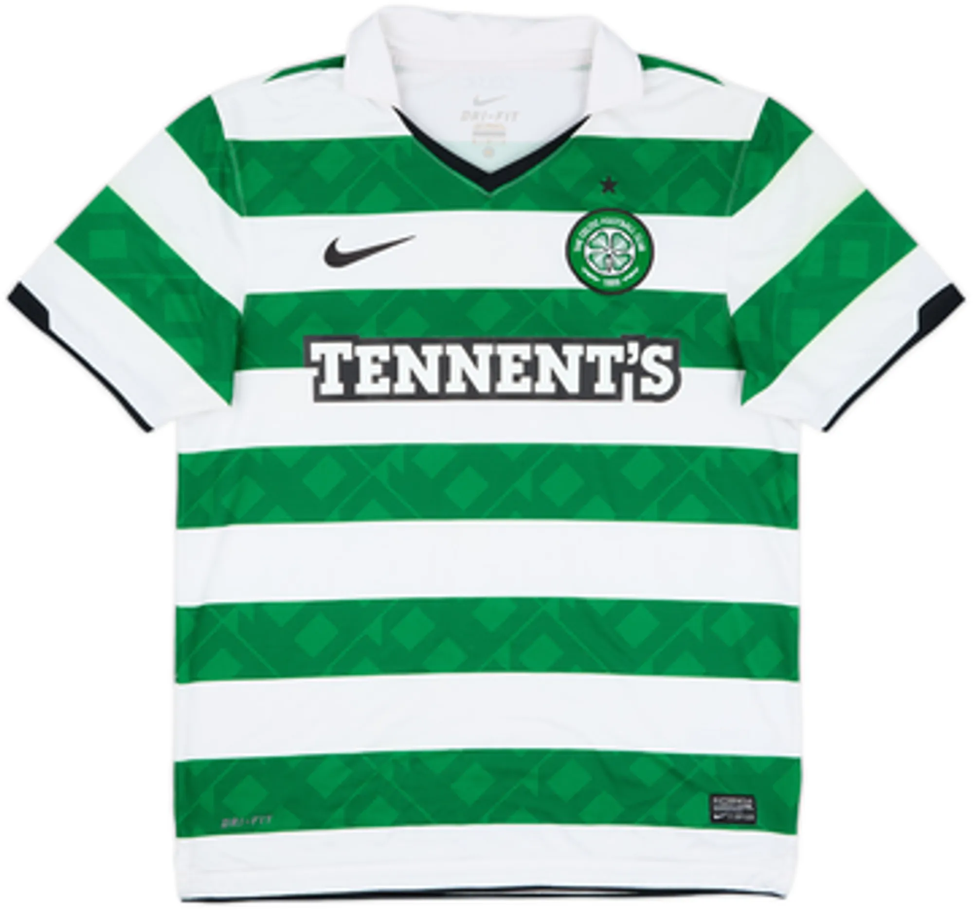 Nike Celtic Mens SS Home Shirt 2010/12