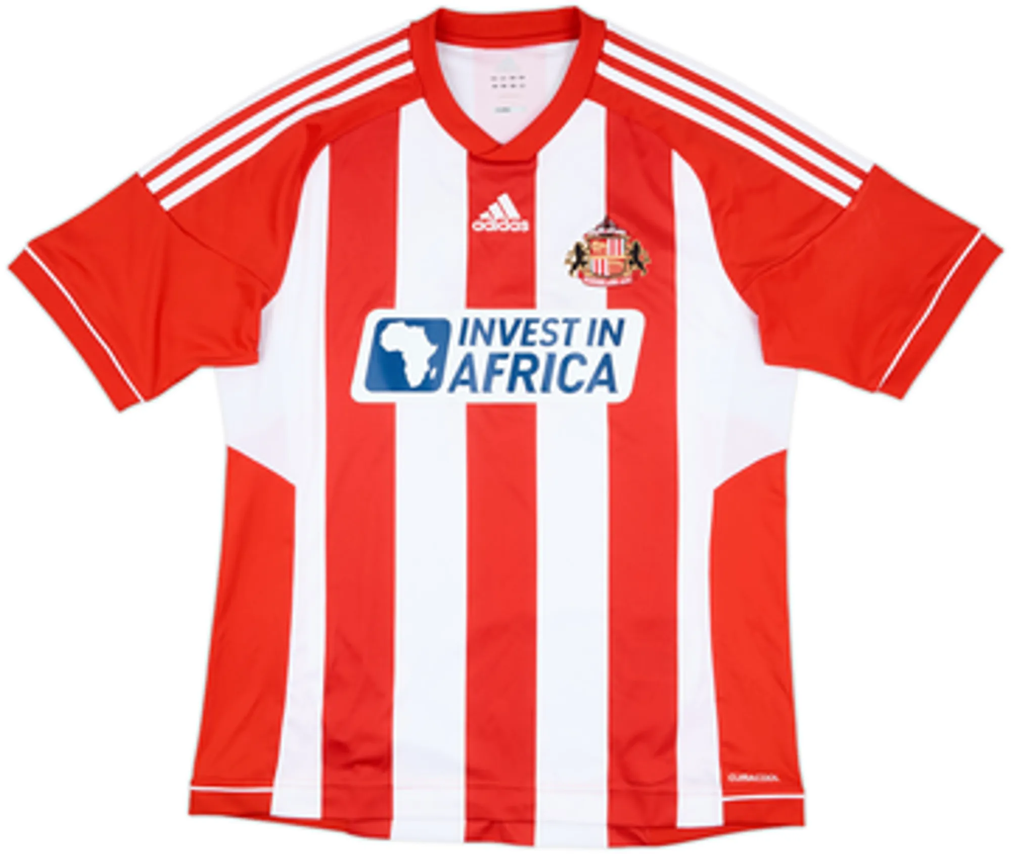 adidas Sunderland Mens SS Home Shirt 2012/13