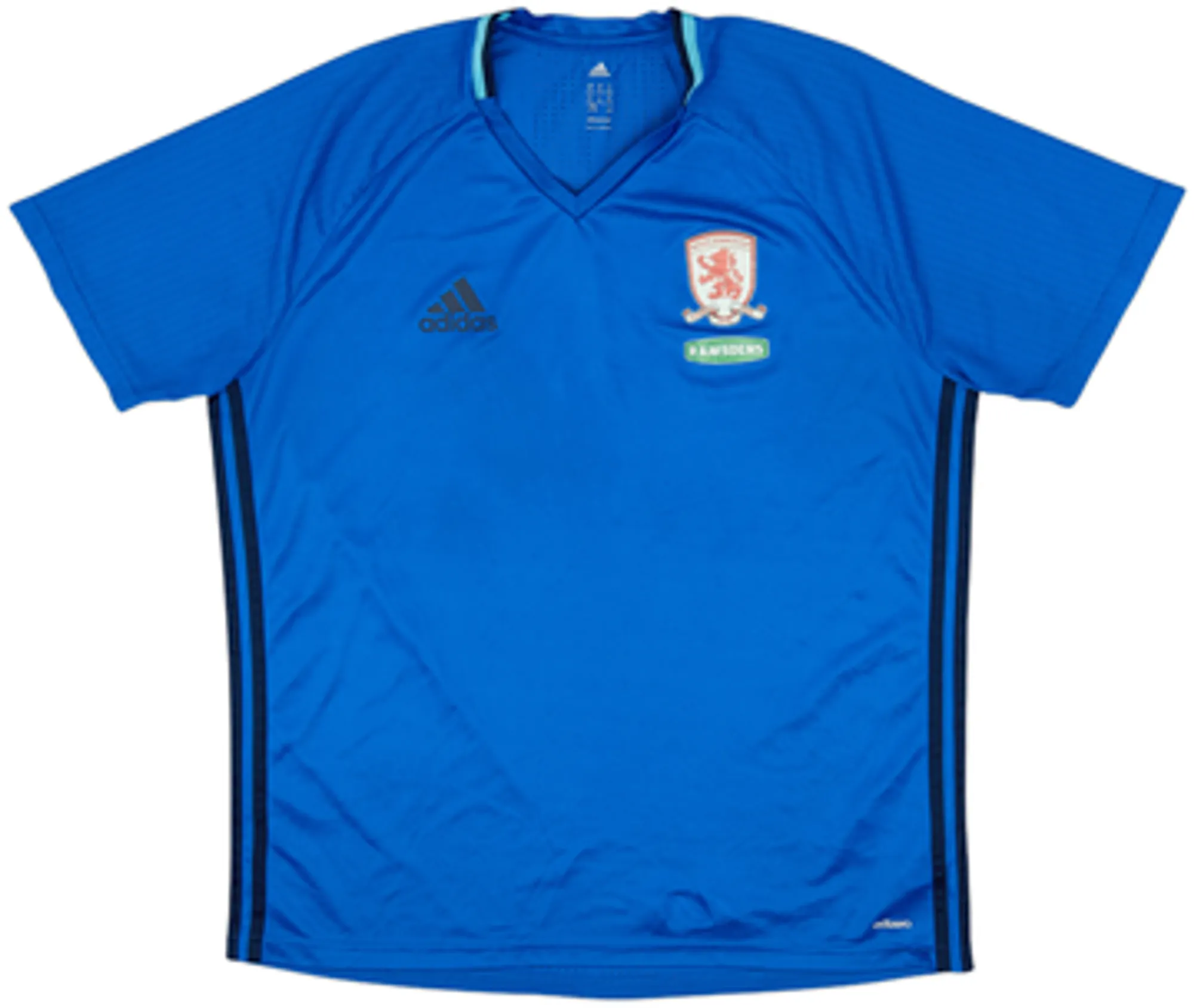 adidas Middlesbrough Mens SS Home Shirt 2016/17