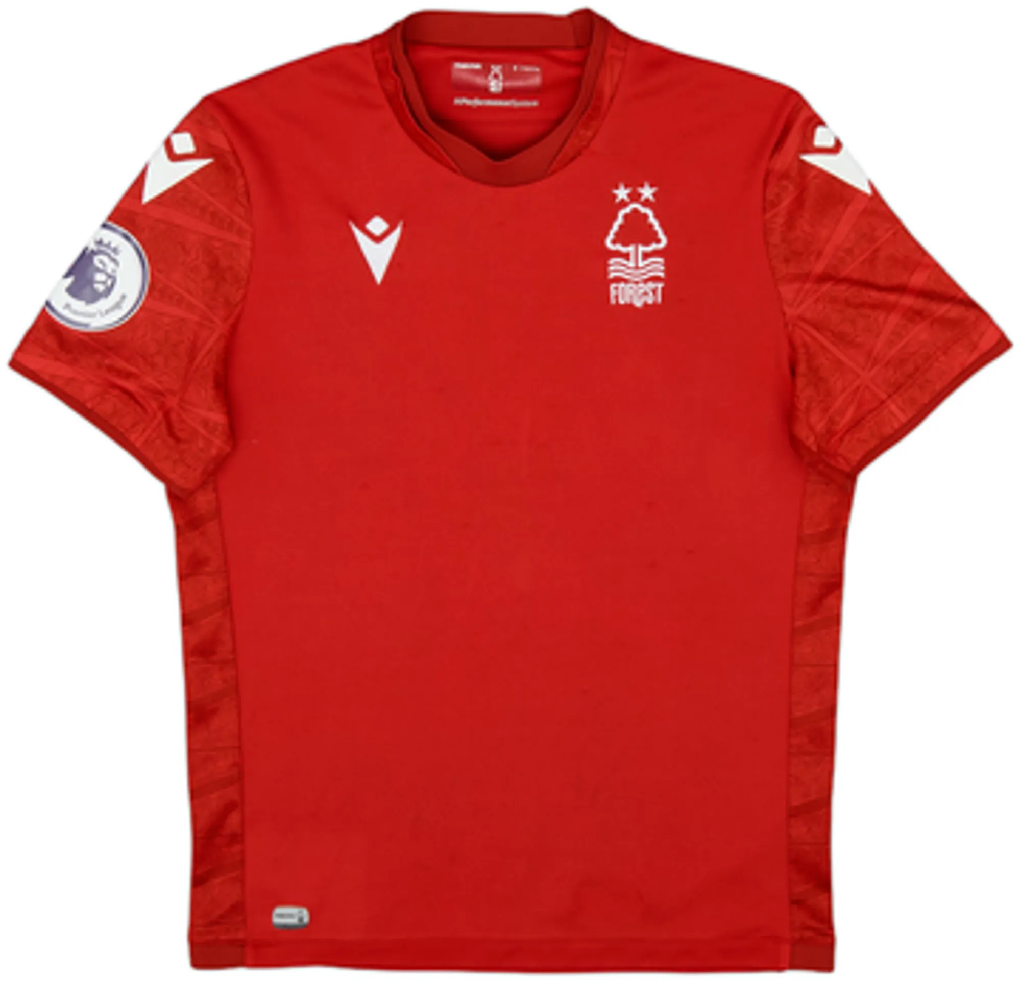 Macron Nottingham Forest Mens SS Home Shirt 2022/23