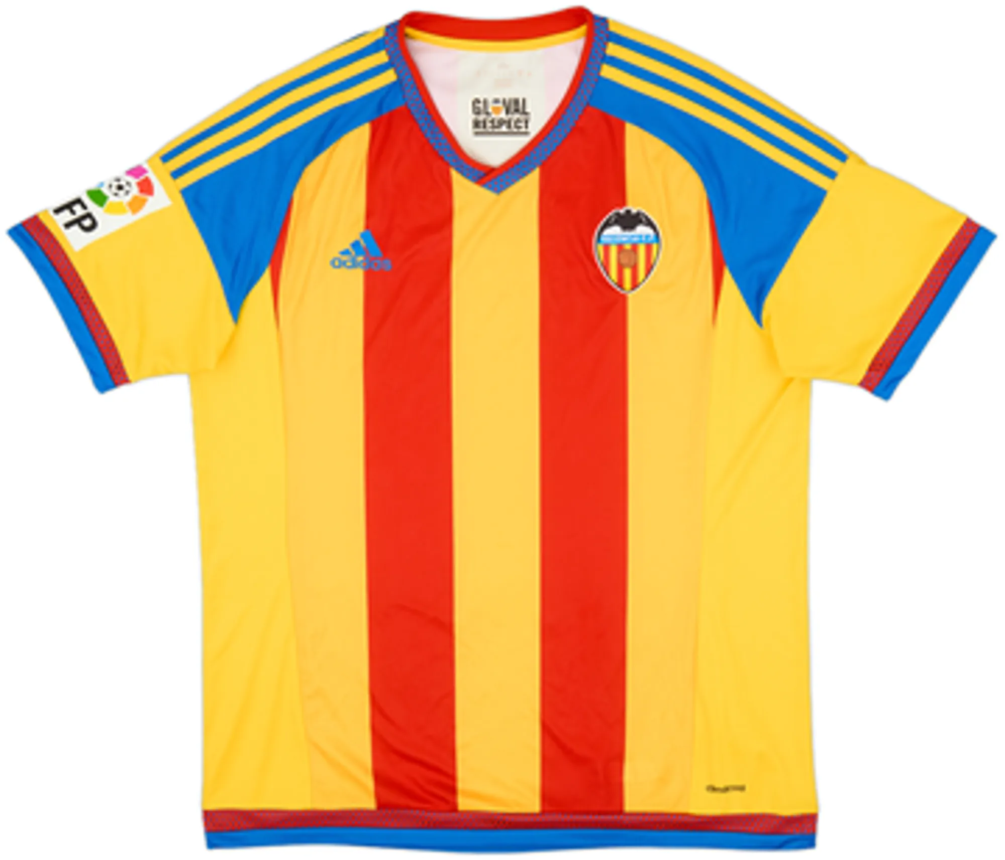 adidas Valencia Mens SS Away Shirt 2015/16