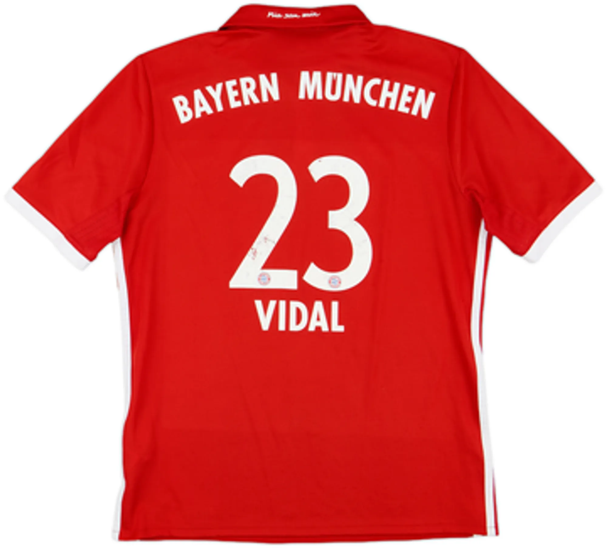 adidas Bayern Munich Boys SS Home Shirt 2016/17