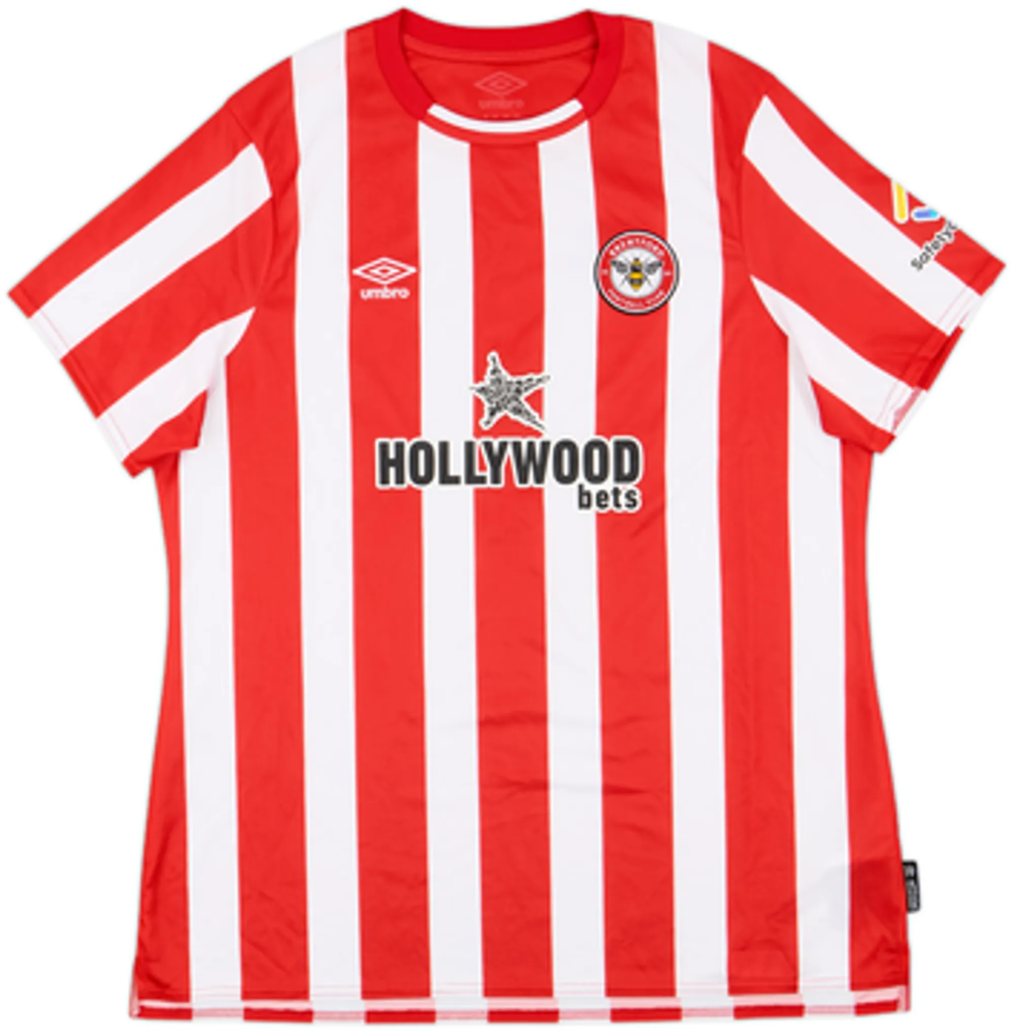 Umbro Brentford Womens SS Home Shirt 2021/22