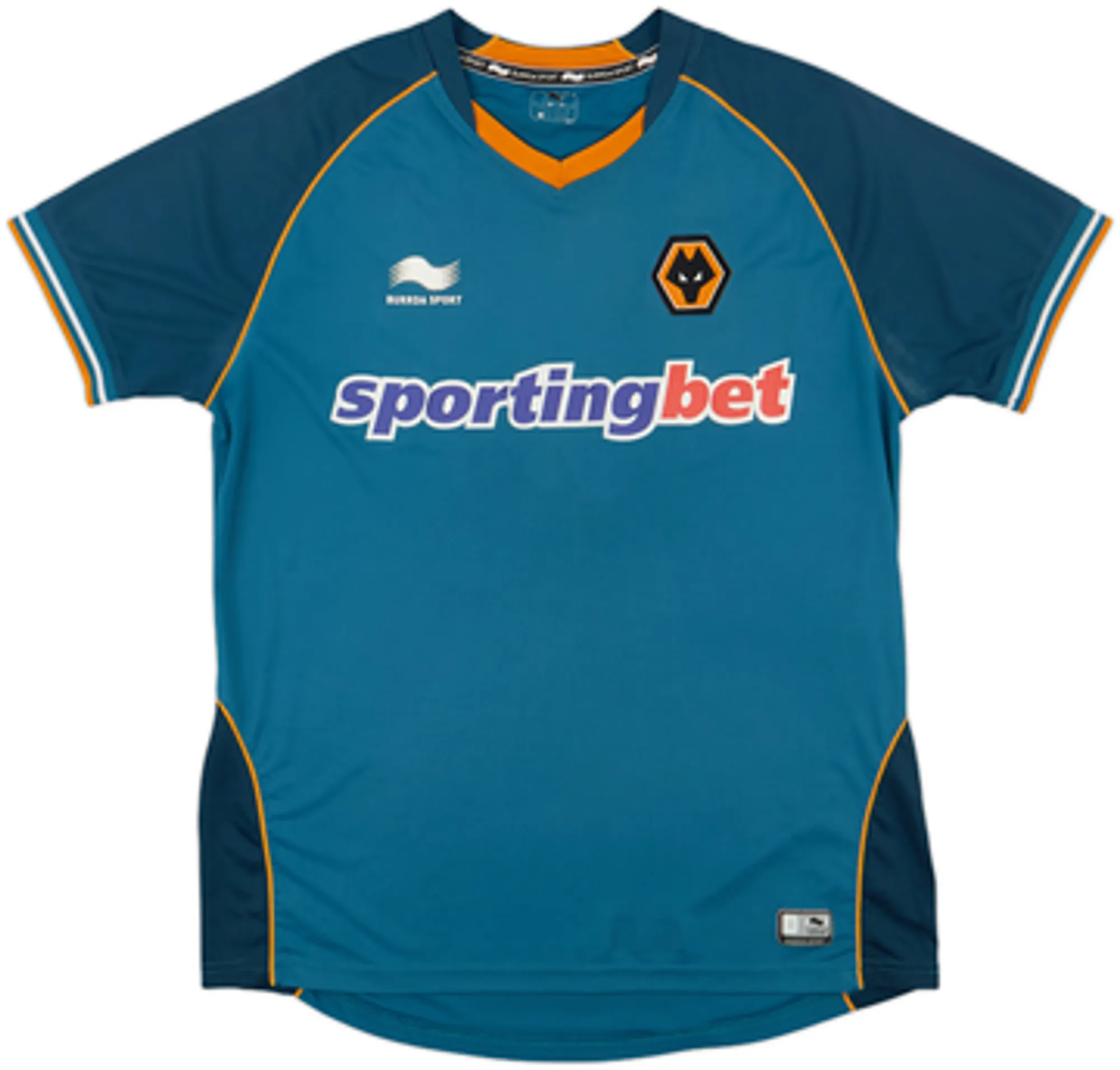 Burrda Wolverhampton Wanderers Mens SS Away Shirt 2012/13