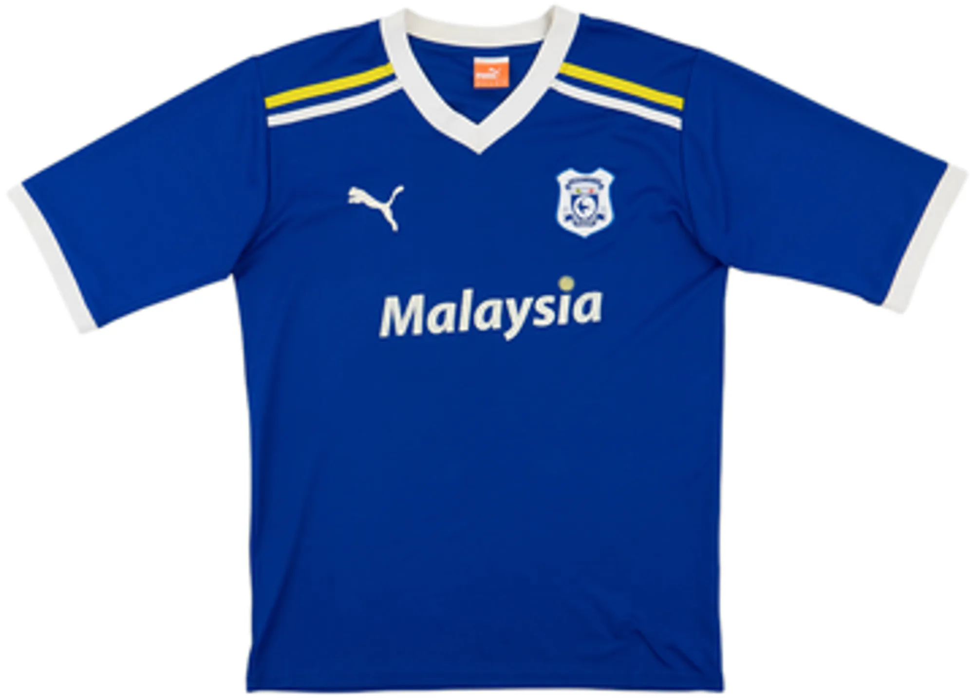 Puma Cardiff City Mens SS Home Shirt 2011/12