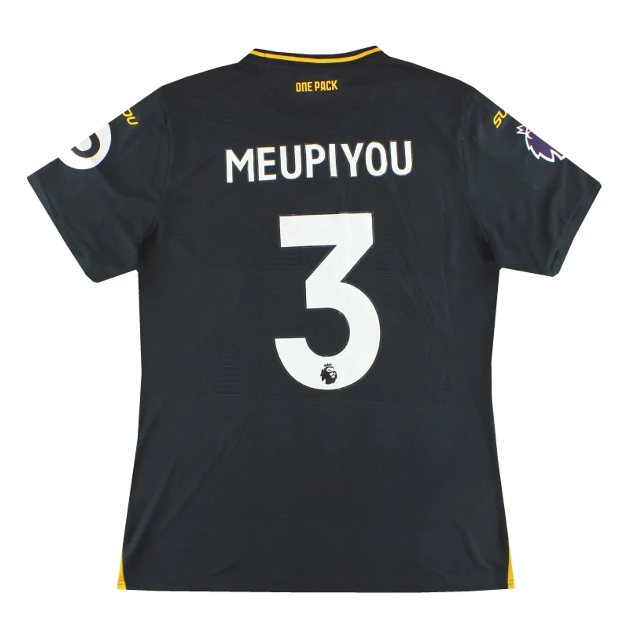 2024-25 Wolves Sudu Player Issue Away Shirt Meupiyou #3 *As New* XL - Wolves / As New 