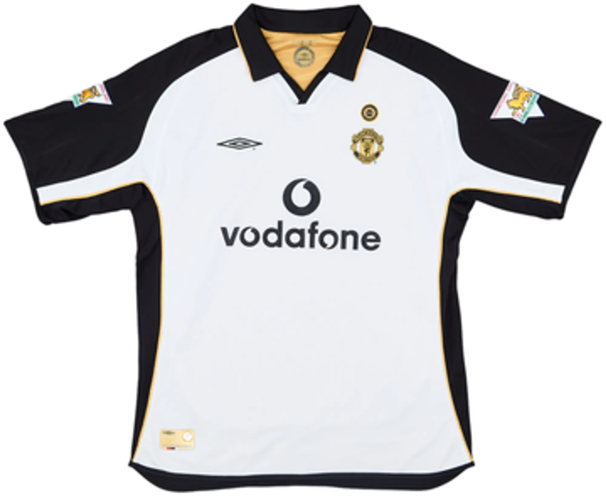 Umbro Manchester United Mens SS Away Shirt 2001/02