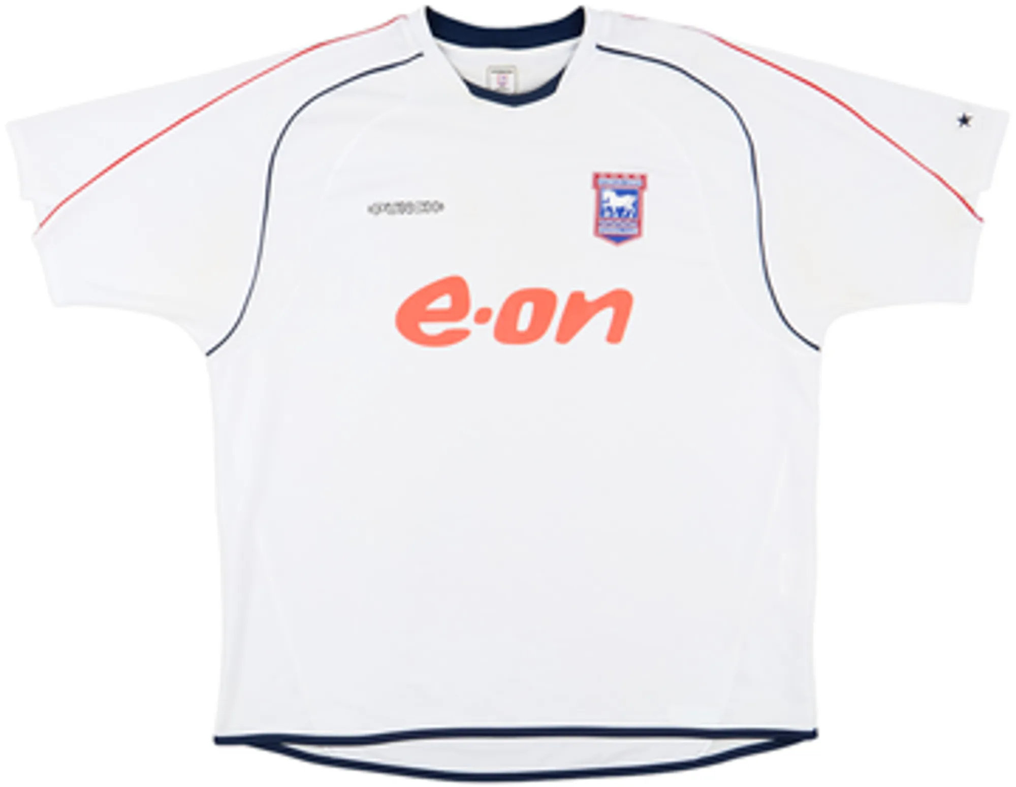Away Ipswich Town Mens SS Away Shirt 2006/08