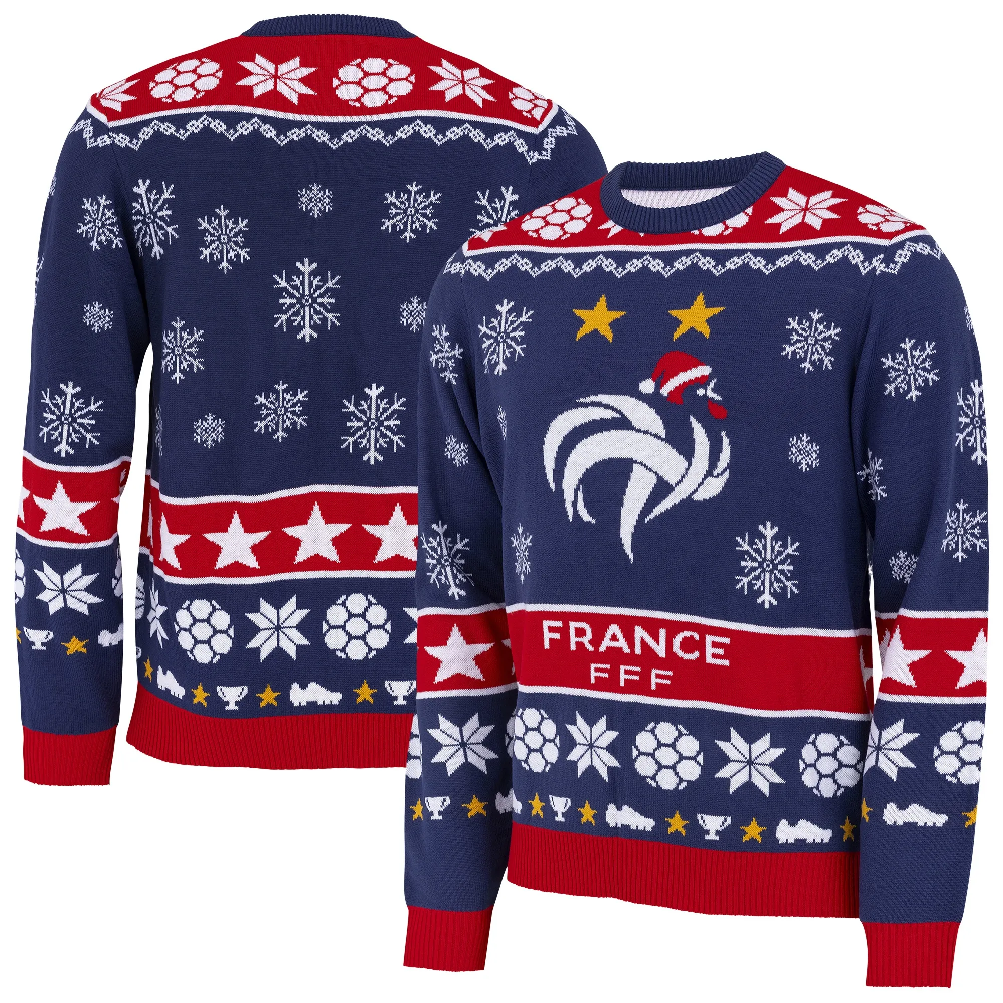 France Christmas Jumper - Navy