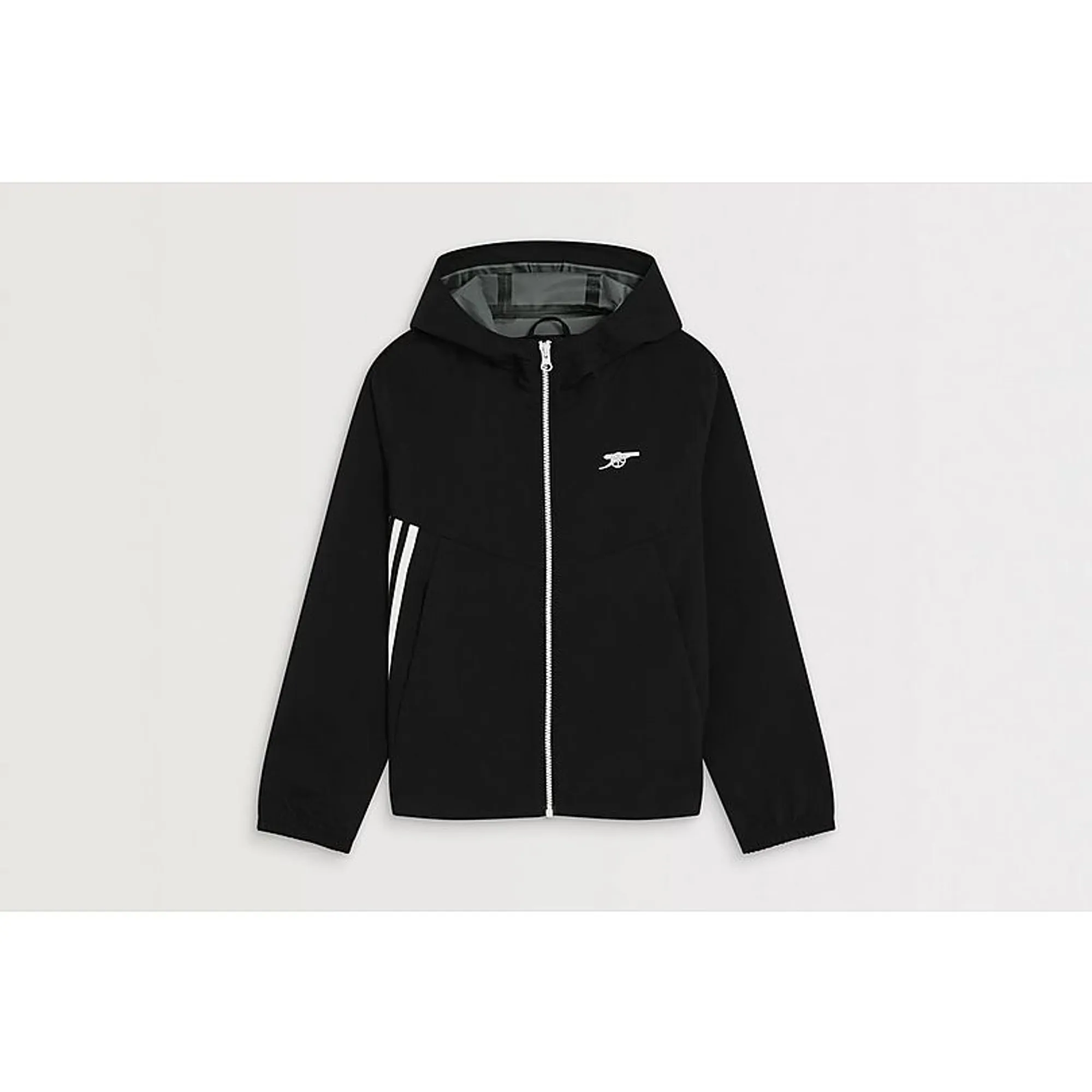 Arsenal adidas Kids Golf Rain Jacket, Black