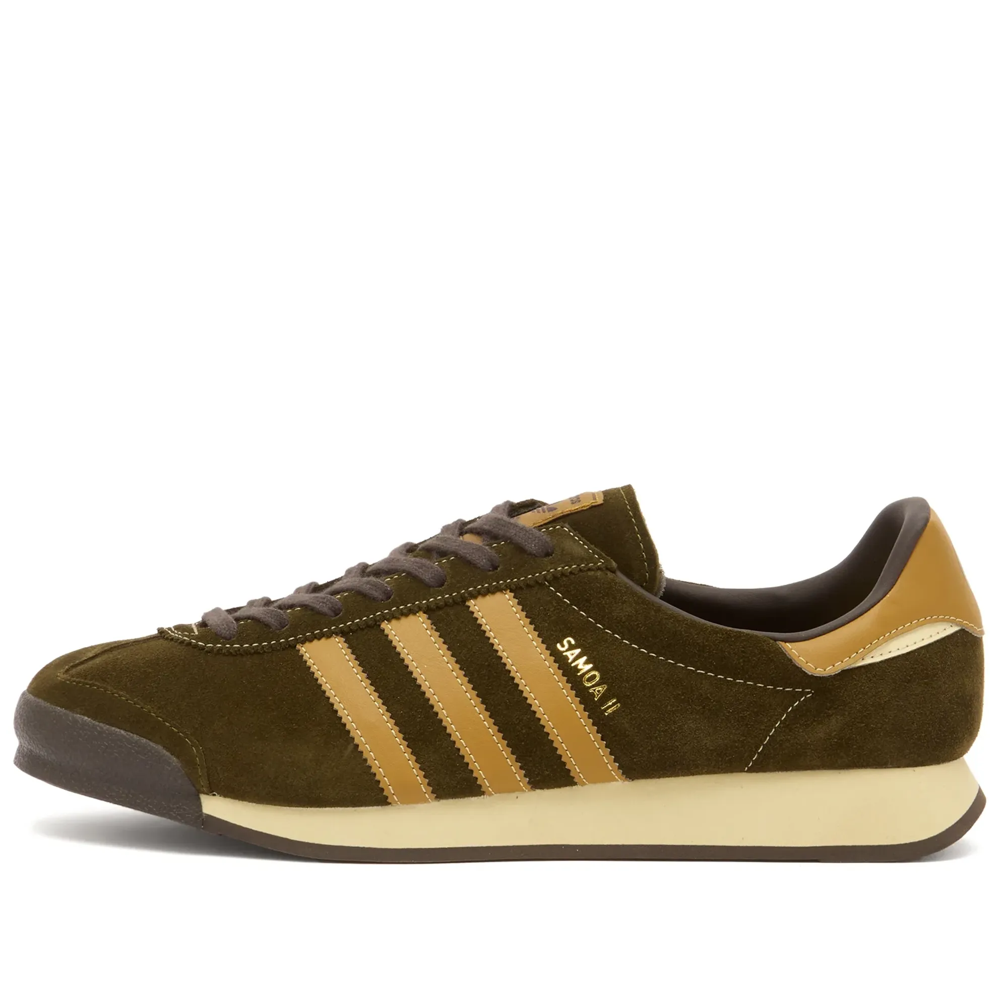 adidas Originals Adidas Men's x SPZL Samoa ll Sneaker Bronze Strata/Night Brown