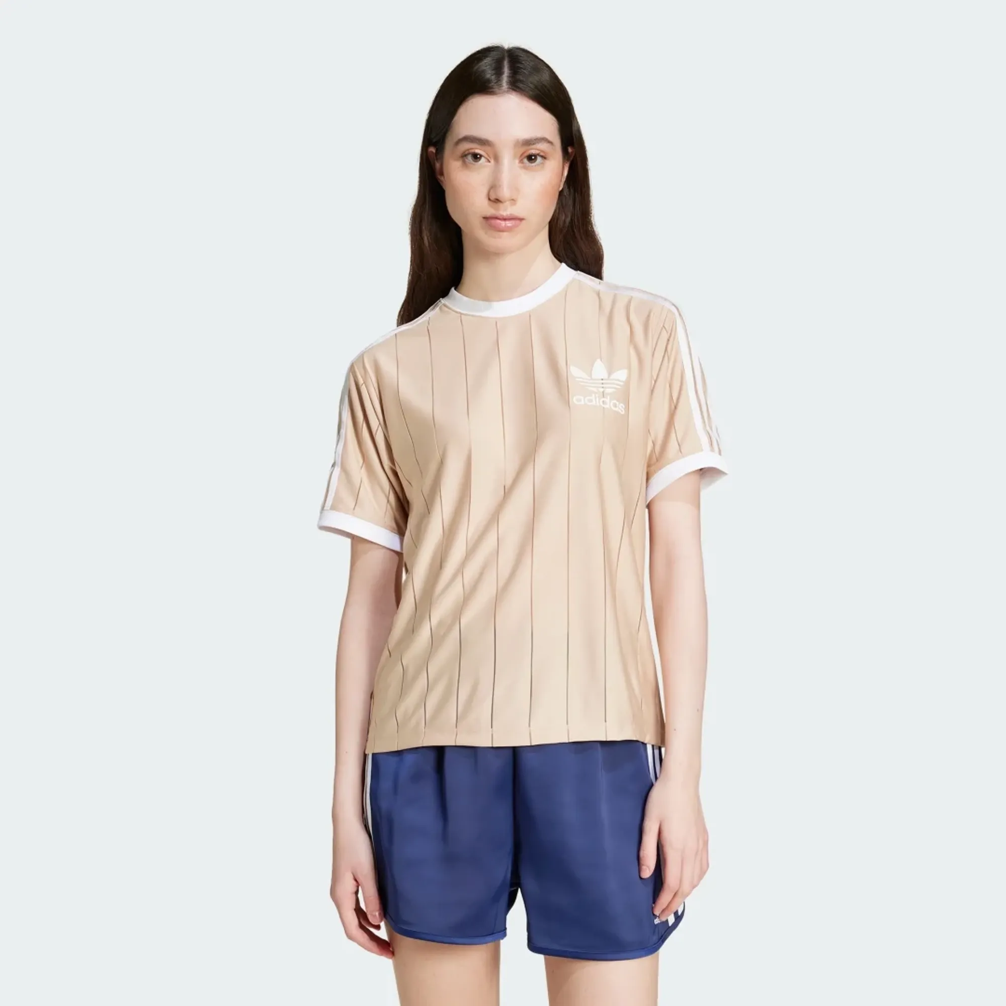 adidas Adicolor 3-Stripes Pinstripe T-Shirt
