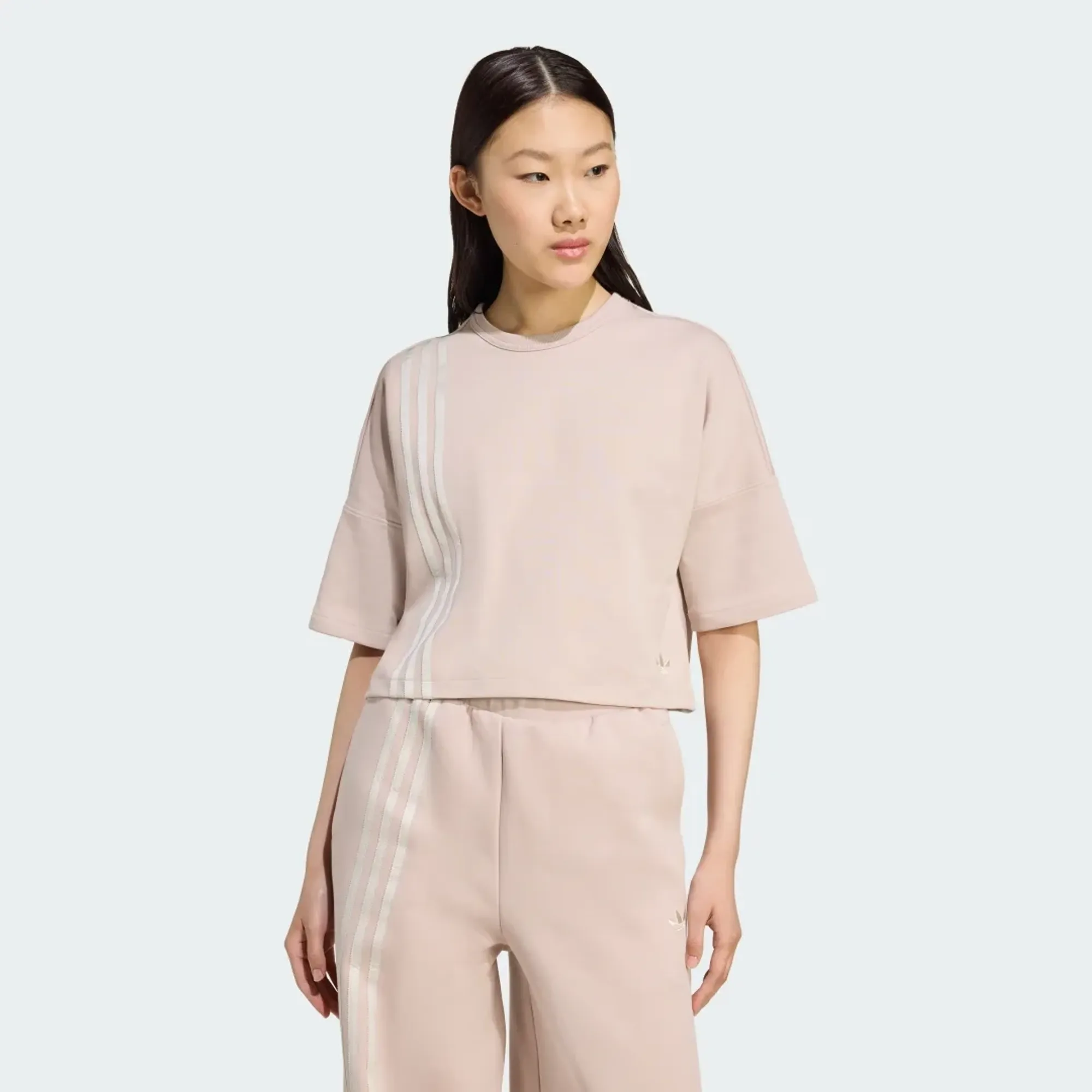 adidas Off Placed 3-Stripes T-Shirt