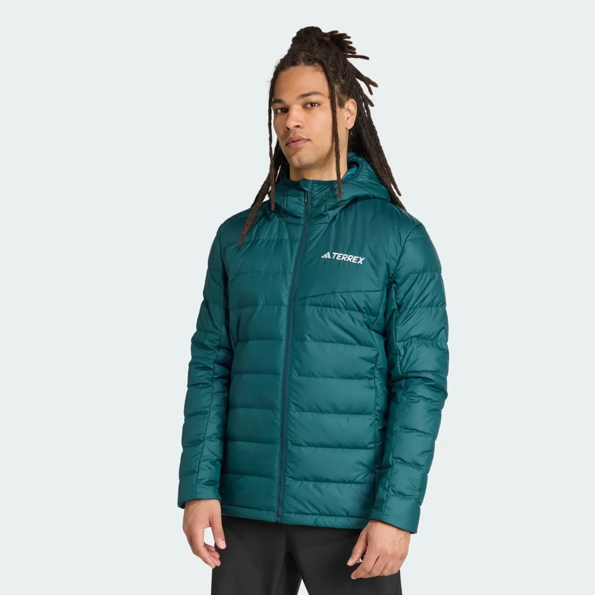 adidas Terrex Multi Light Down CLIMAWARM Hooded Jacket