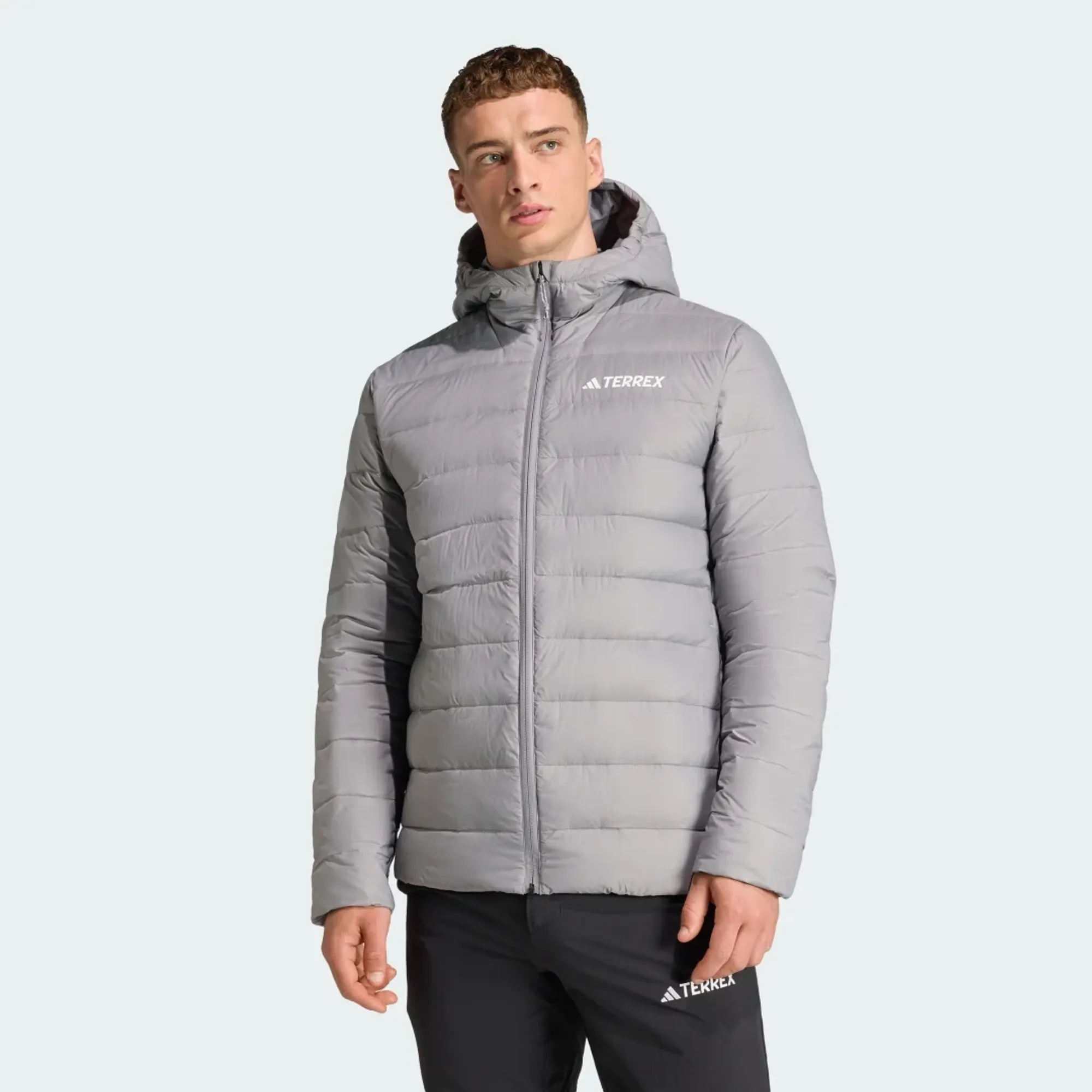 adidas Terrex Multi Essentials CLIMAWARM Light Down Hooded Jacket