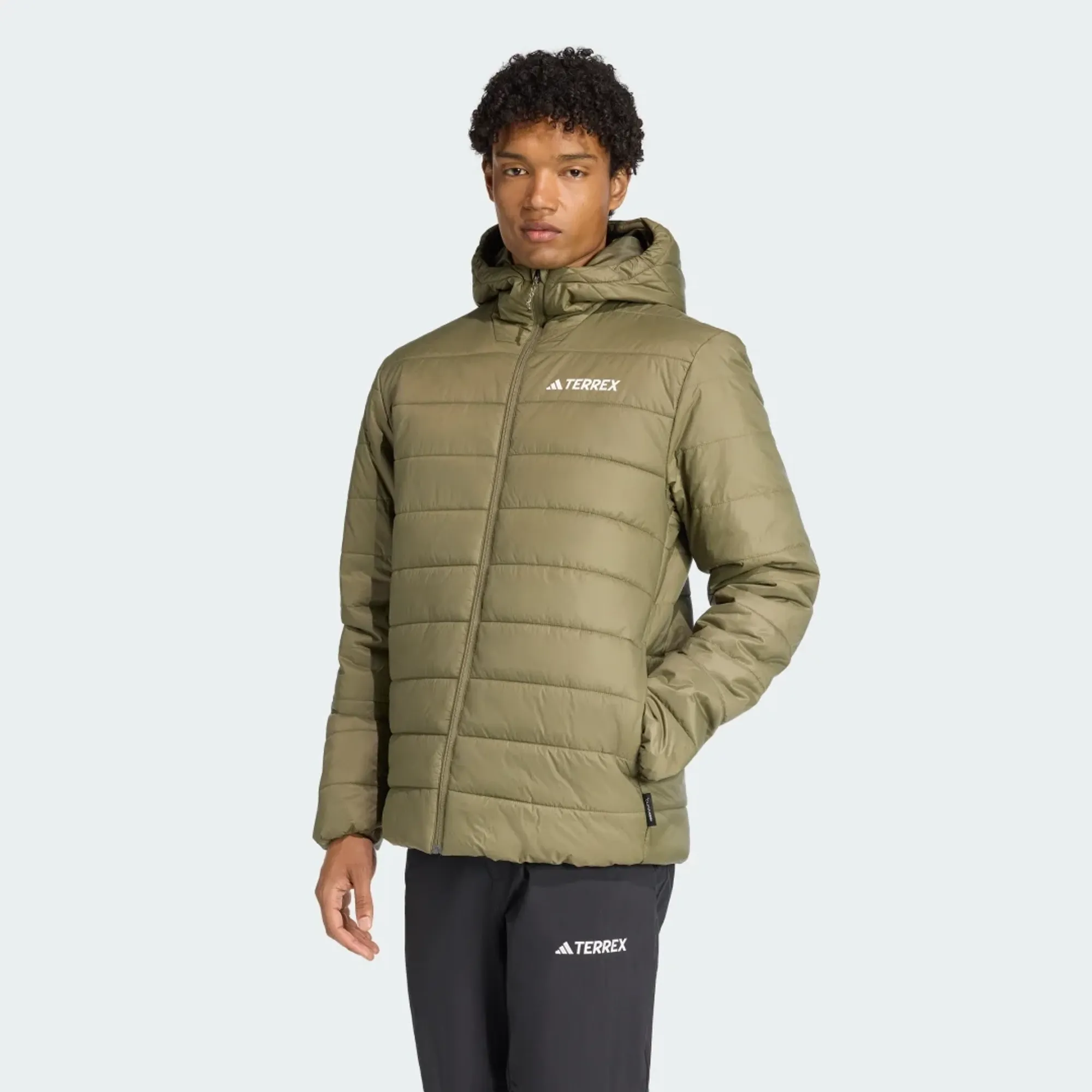 adidas Terrex Multi Essentials CLIMAWARM Insulated Hooded Jacket