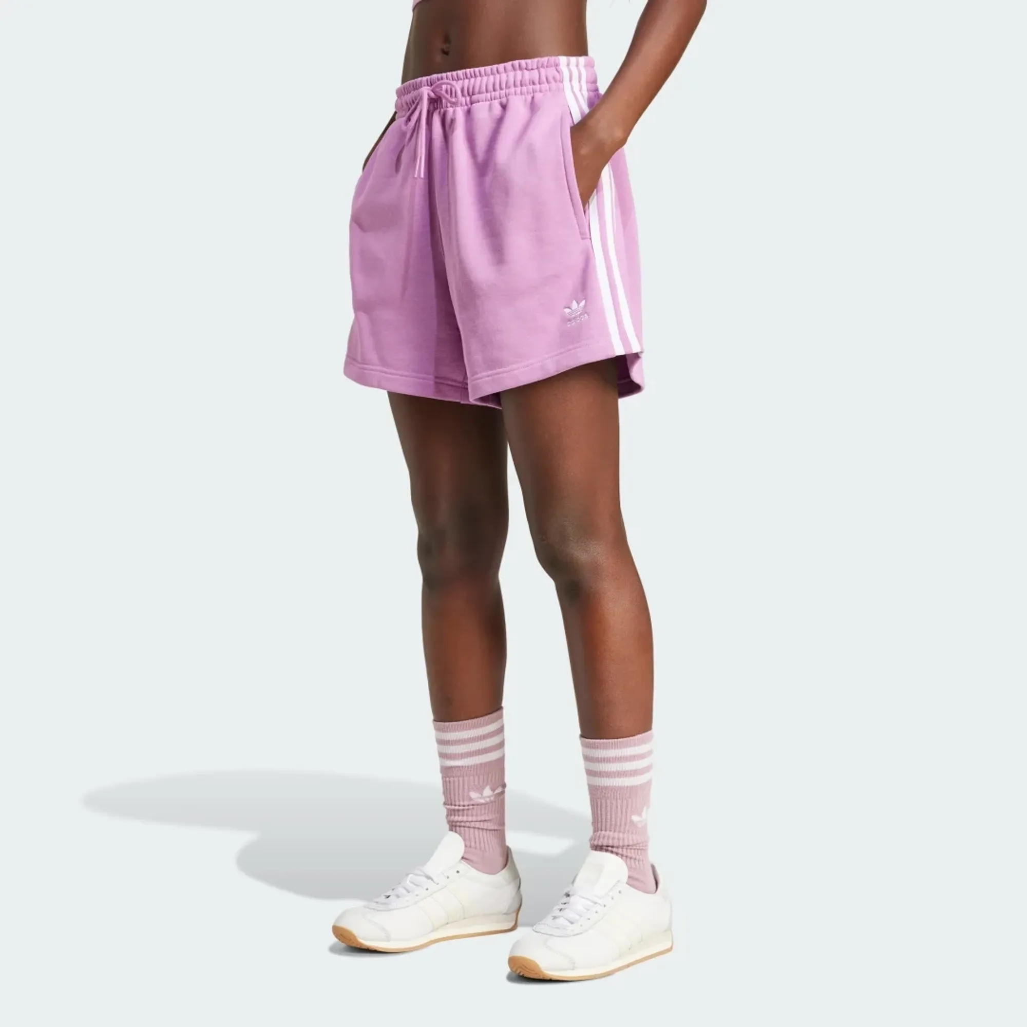 adidas 3-Stripes French Terry Shorts