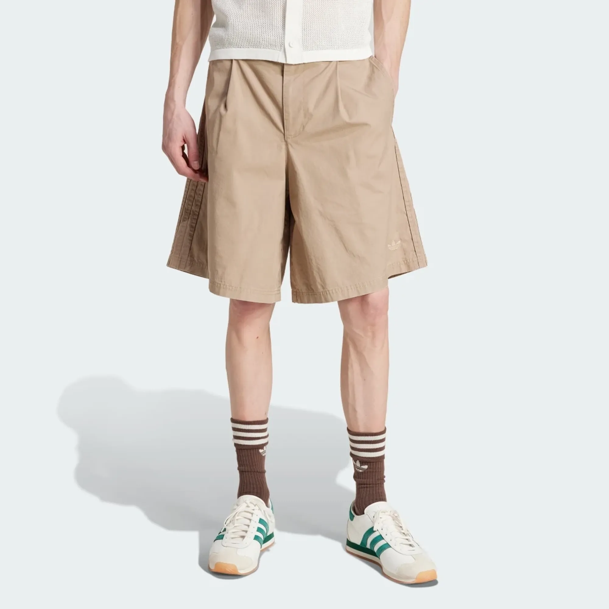 adidas adidas Originals Wide Leg Bermuda Shorts