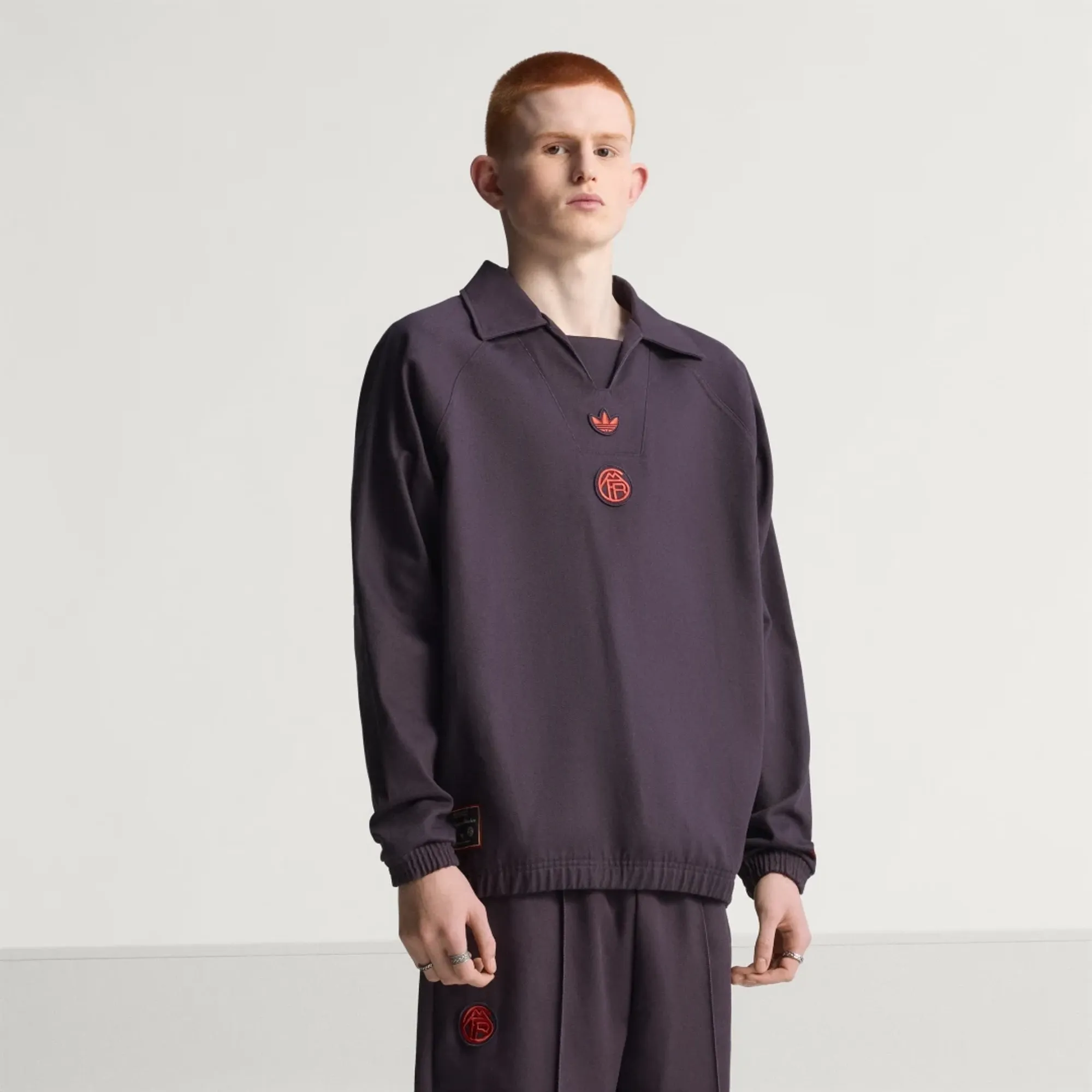 adidas FC Bayern Terrace Icons Drill Sweatshirt