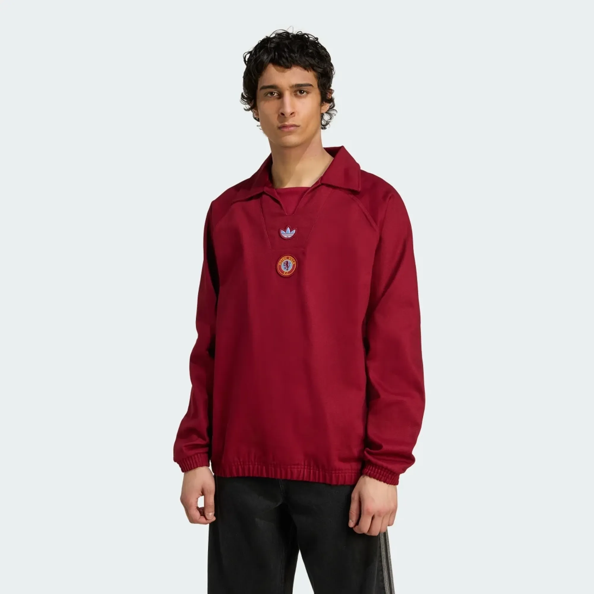 adidas Aston Villa FC Terrace Icons Drill Sweatshirt