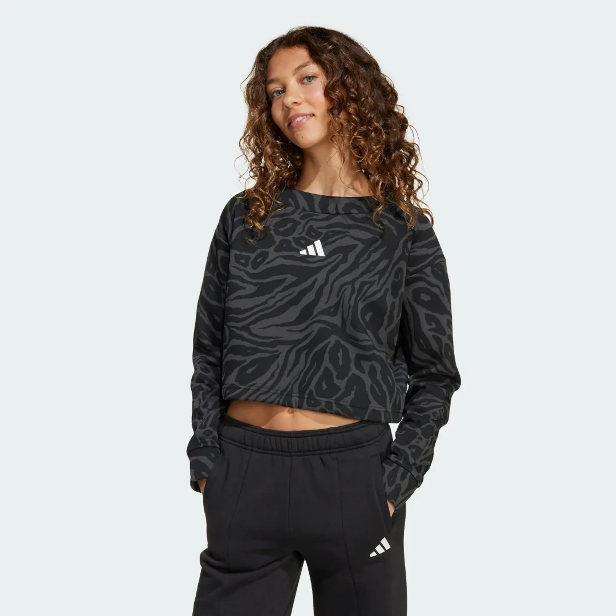 adidas Future Icons Cropped Sweatshirt