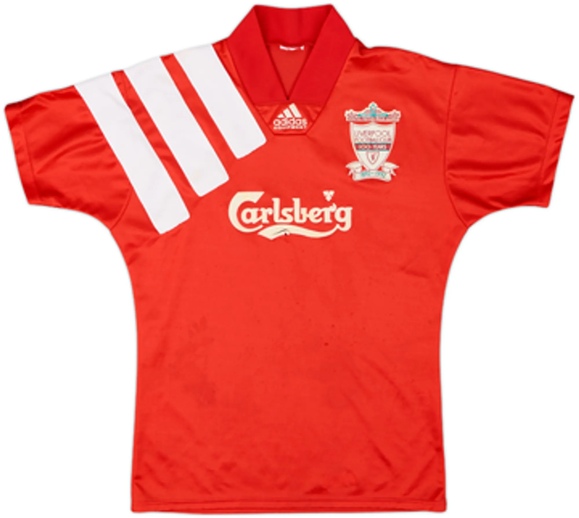 adidas Liverpool Boys SS Home Shirt 1992/93