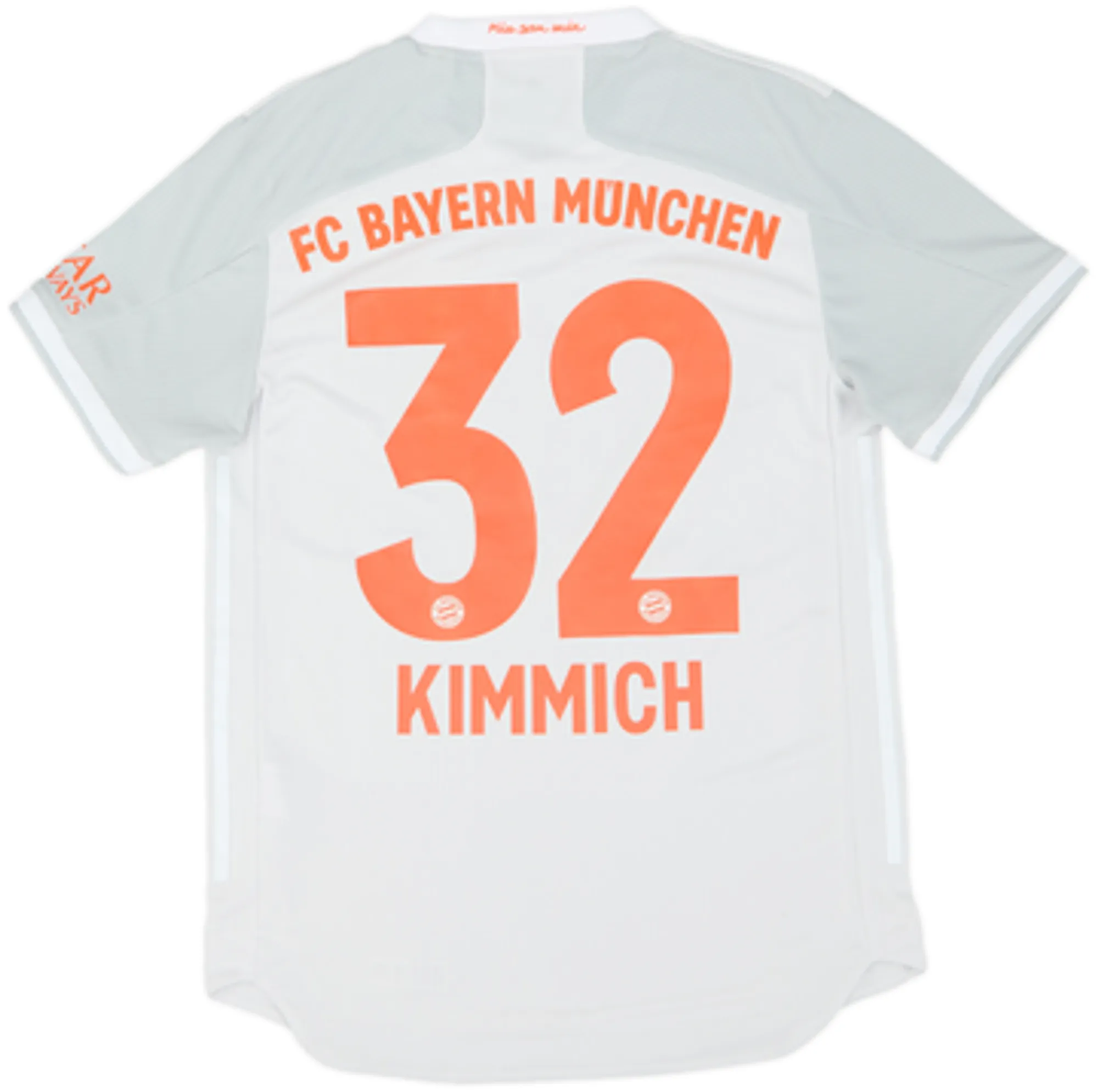 adidas Bayern Munich Mens SS Player Issue Away Shirt 2020/21