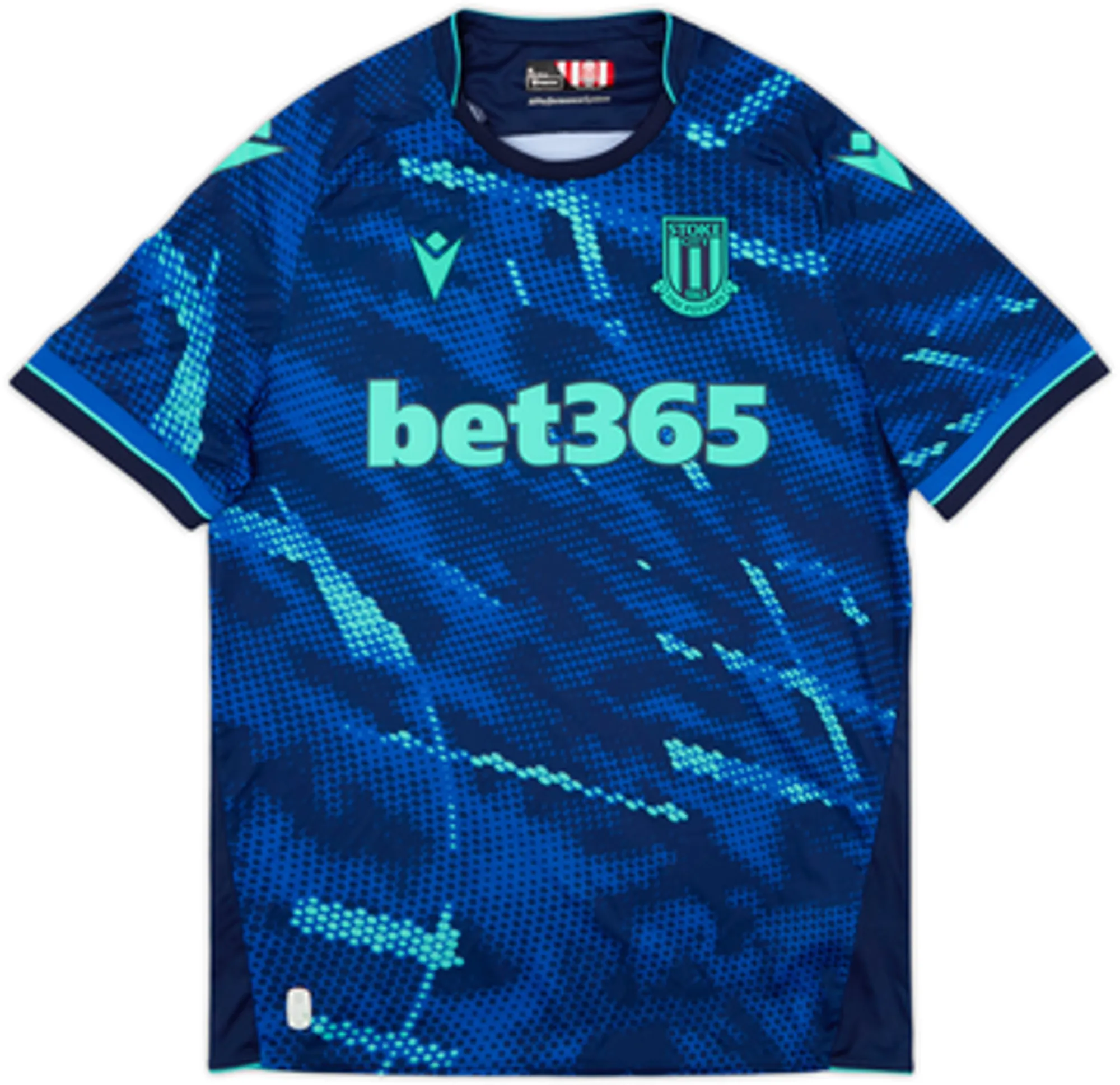 Macron Stoke City Mens SS Away Shirt 2023/24