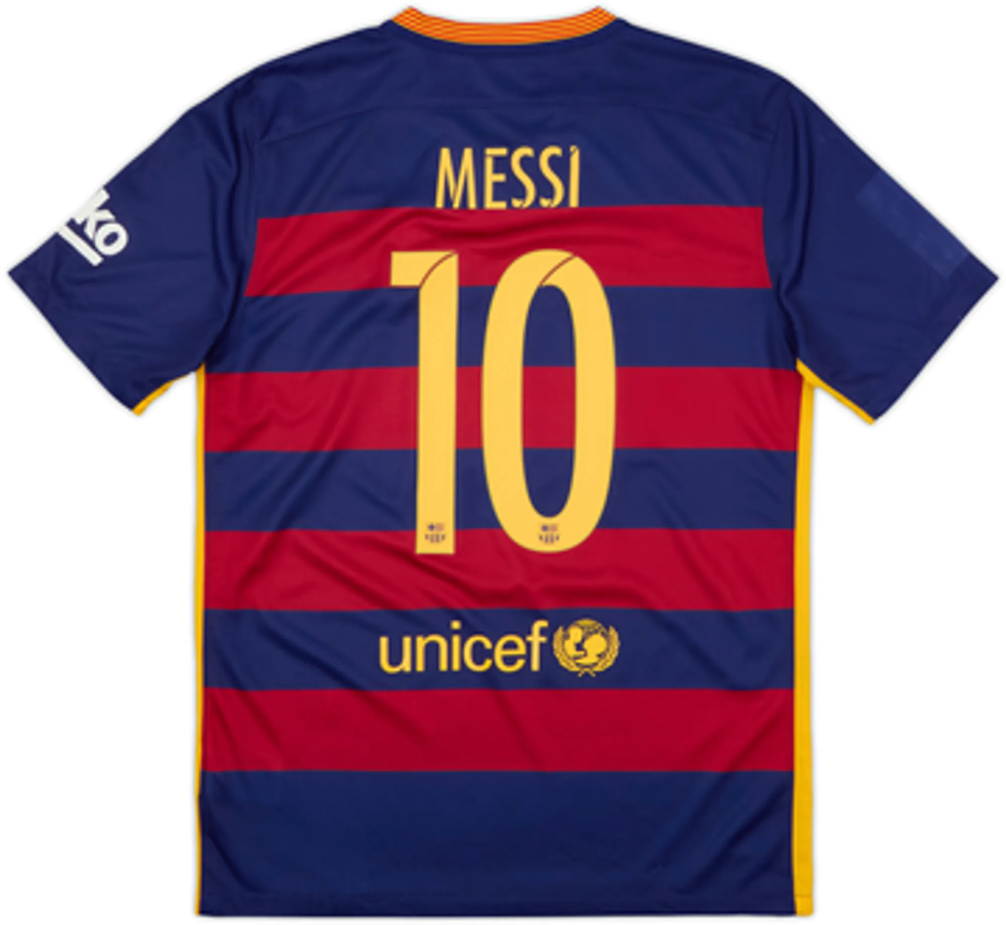 Nike Barcelona Mens SS Home Shirt 2015/16