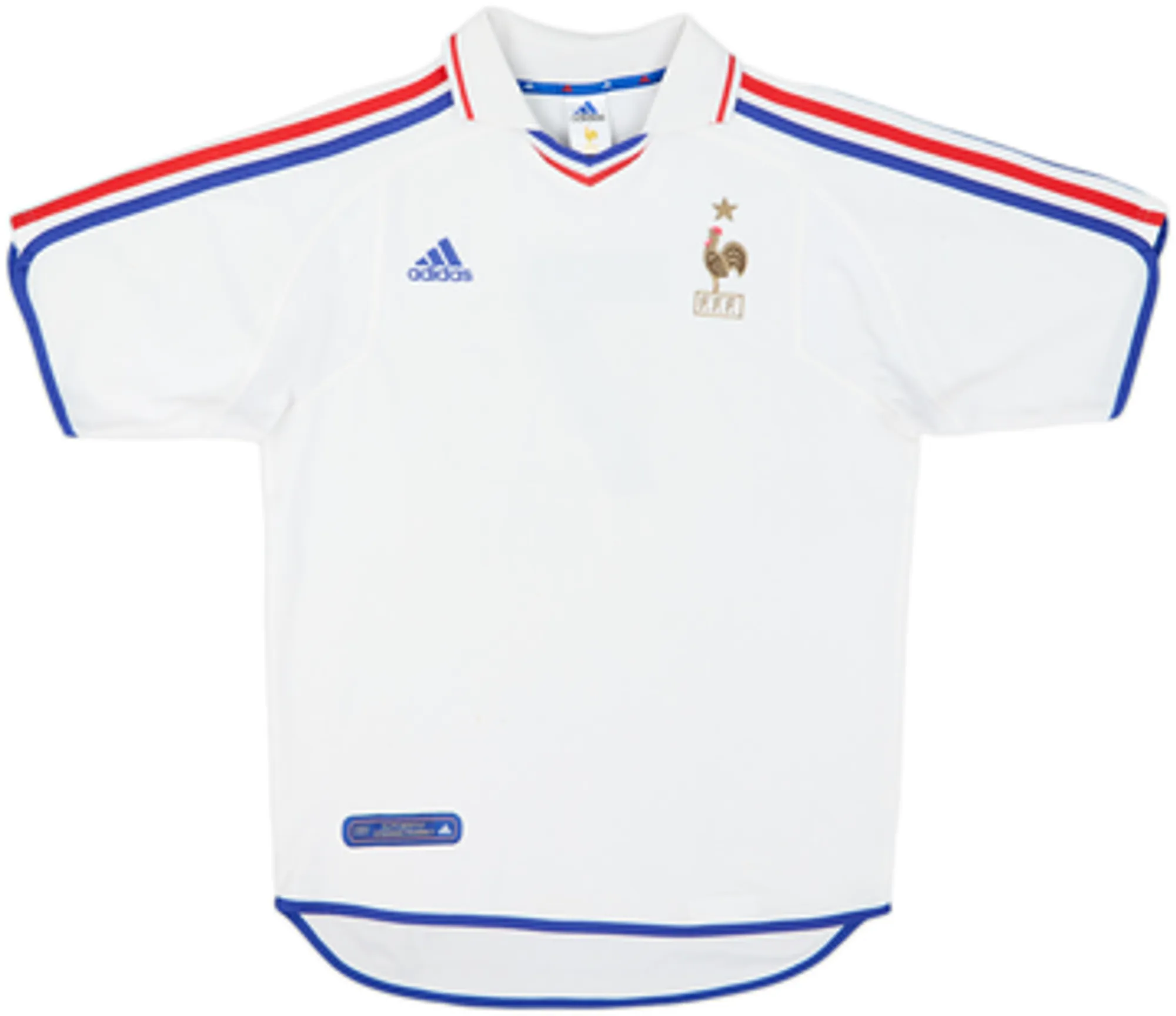 adidas France Mens SS Away Shirt 2000