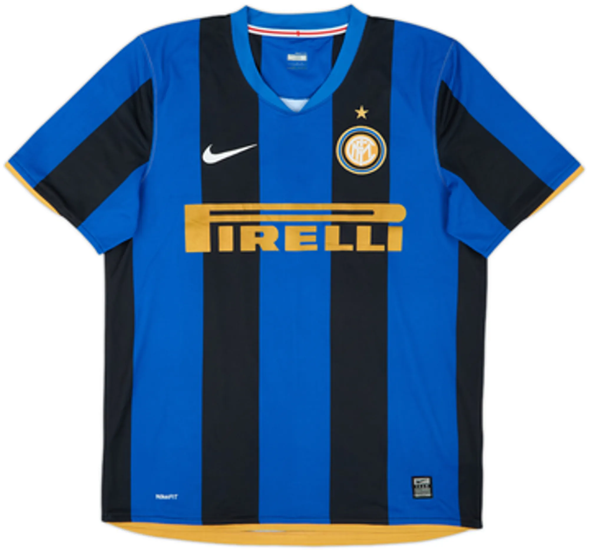 Nike Inter Milan Mens SS Home Shirt 2008/09