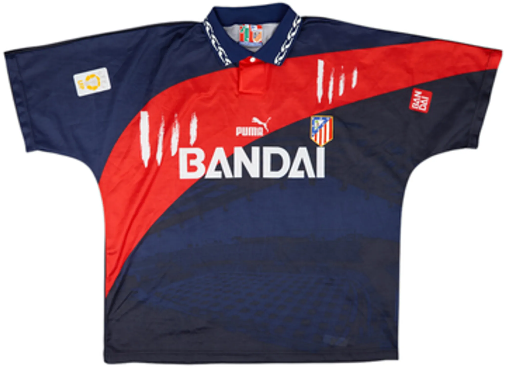 Puma Atlético Madrid Mens SS Away Shirt 1996/97