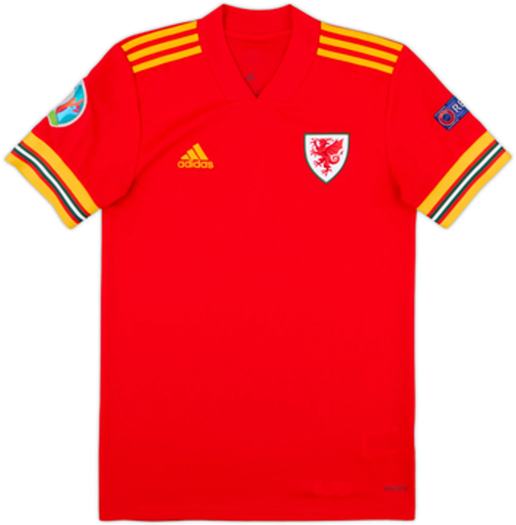 adidas Wales Mens SS Home Shirt 2020