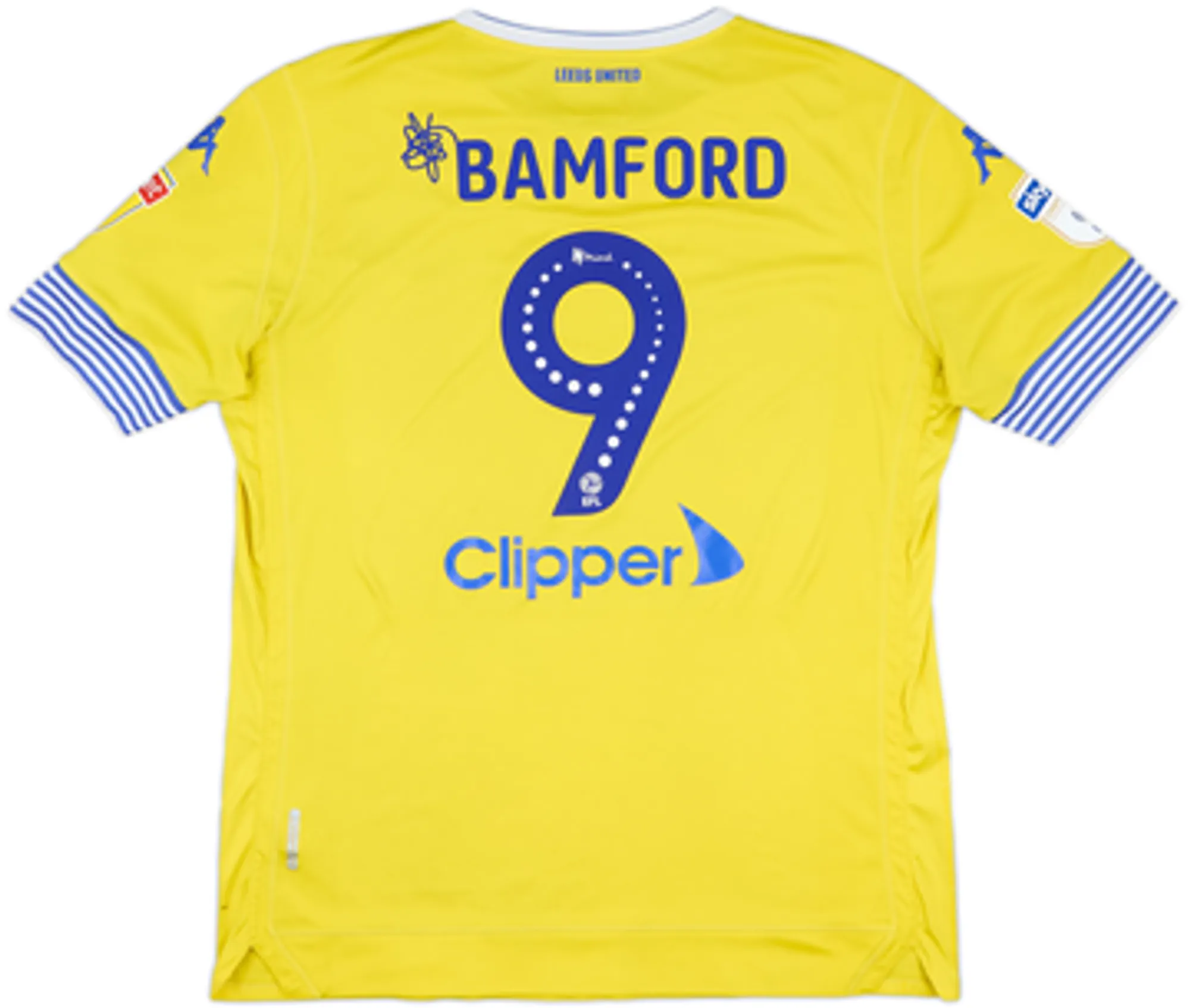 Kappa Leeds United Mens SS Third Shirt 2018/19