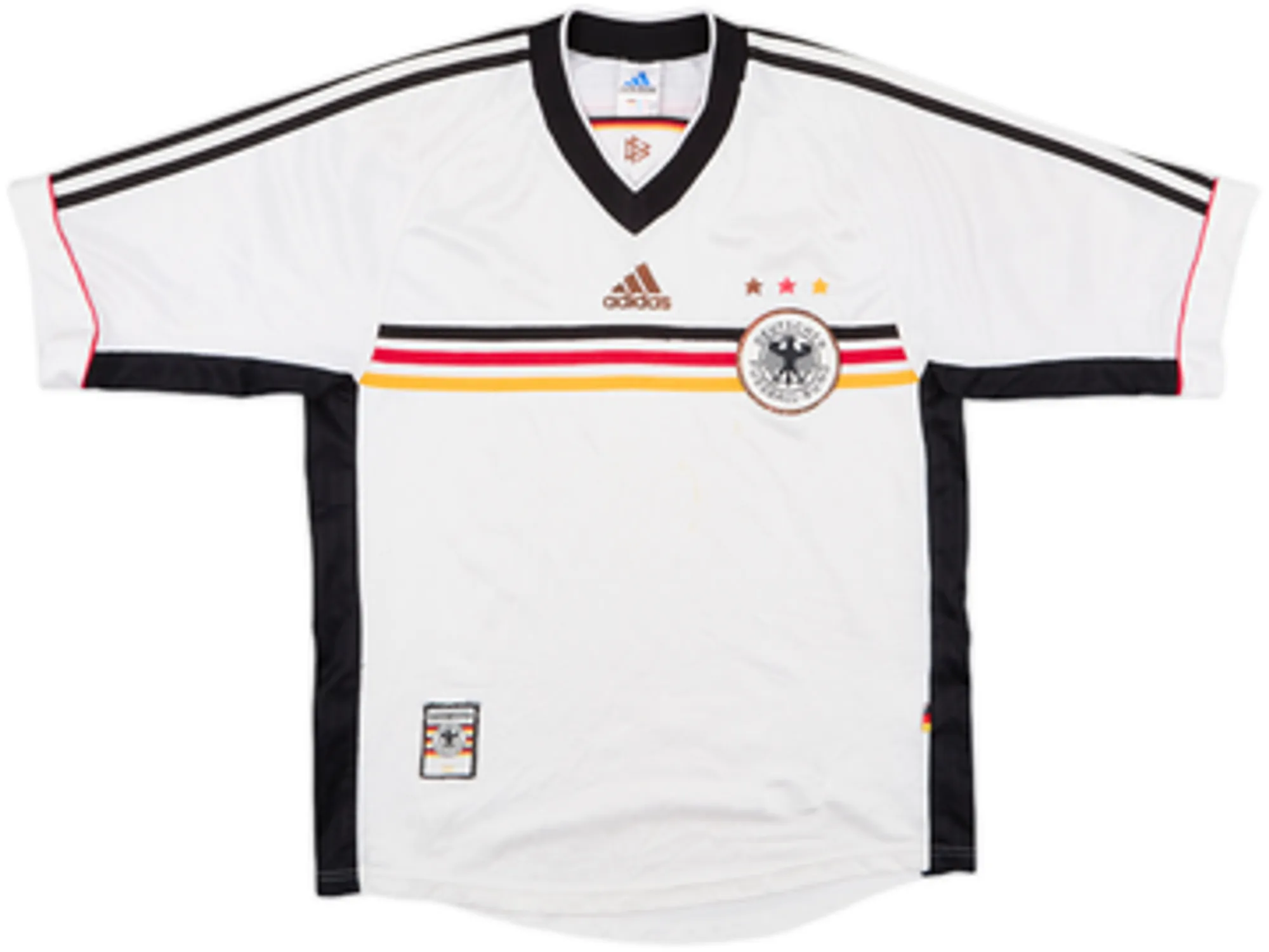 adidas Germany Mens SS Home Shirt 1998