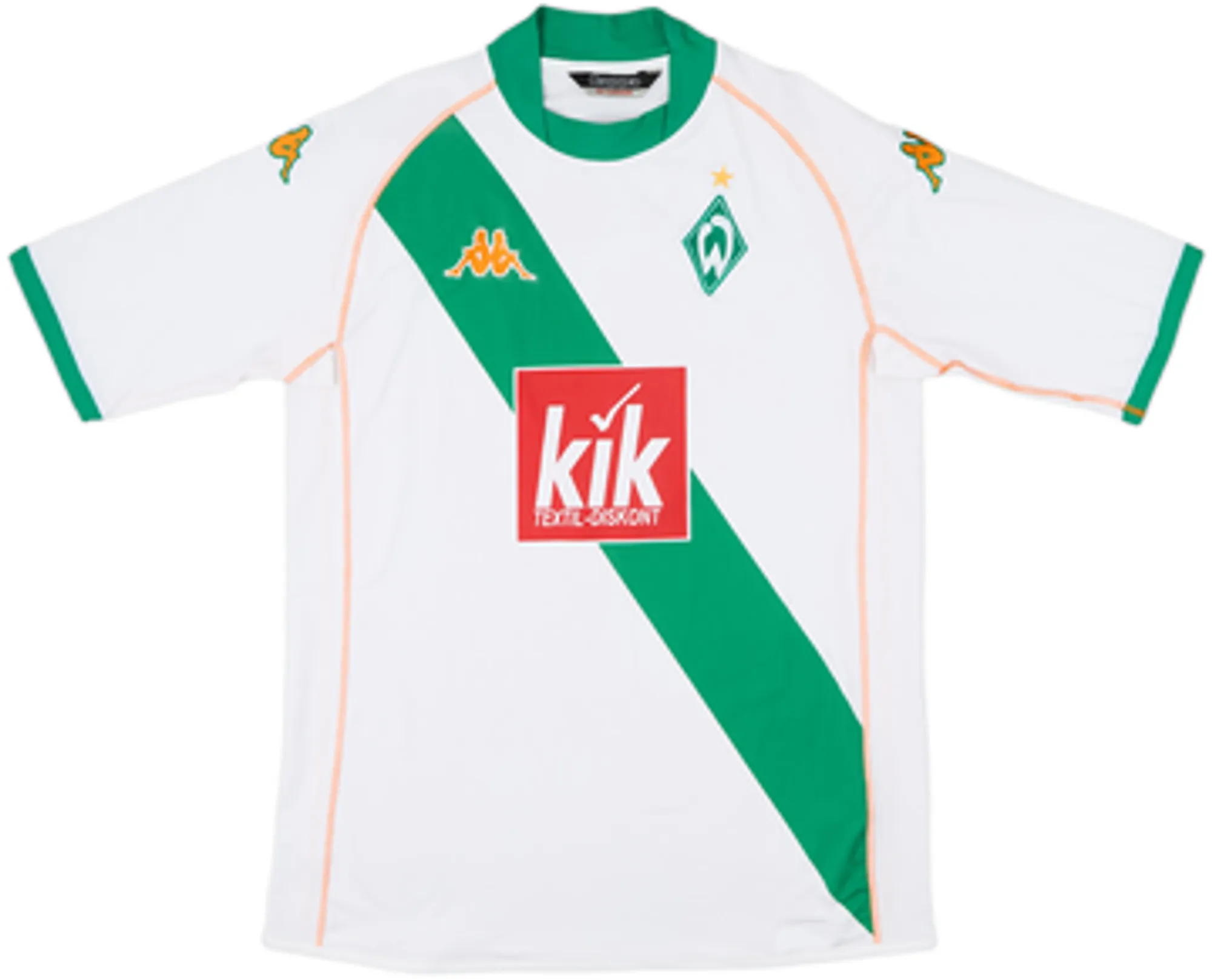 Kappa Werder Bremen Mens SS Away Shirt 2004/05