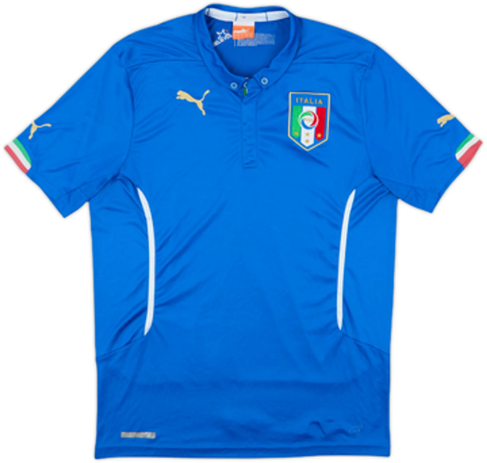 Puma Italy Mens SS Home Shirt 2014