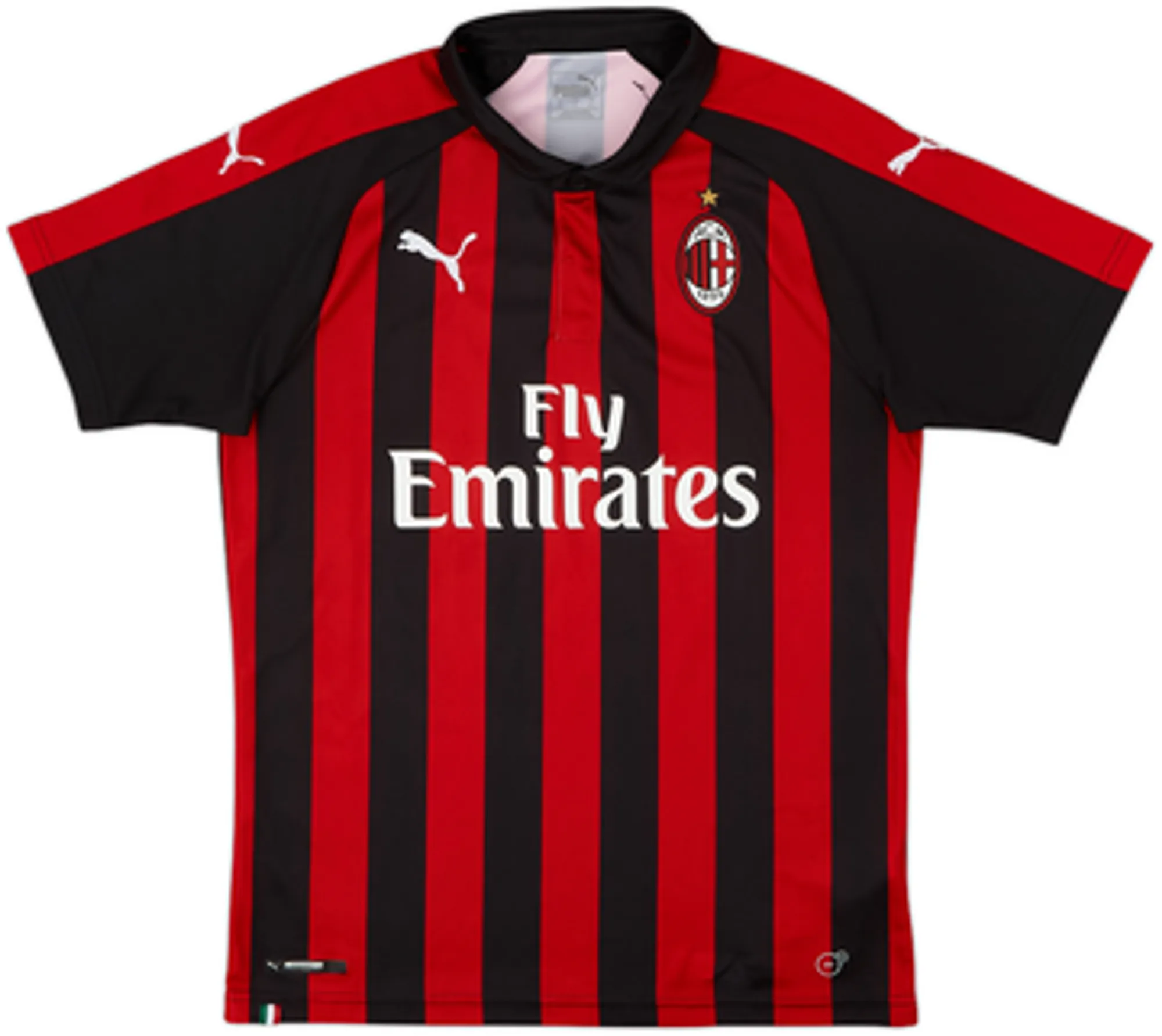 Puma AC Milan Mens SS Home Shirt 2018/19