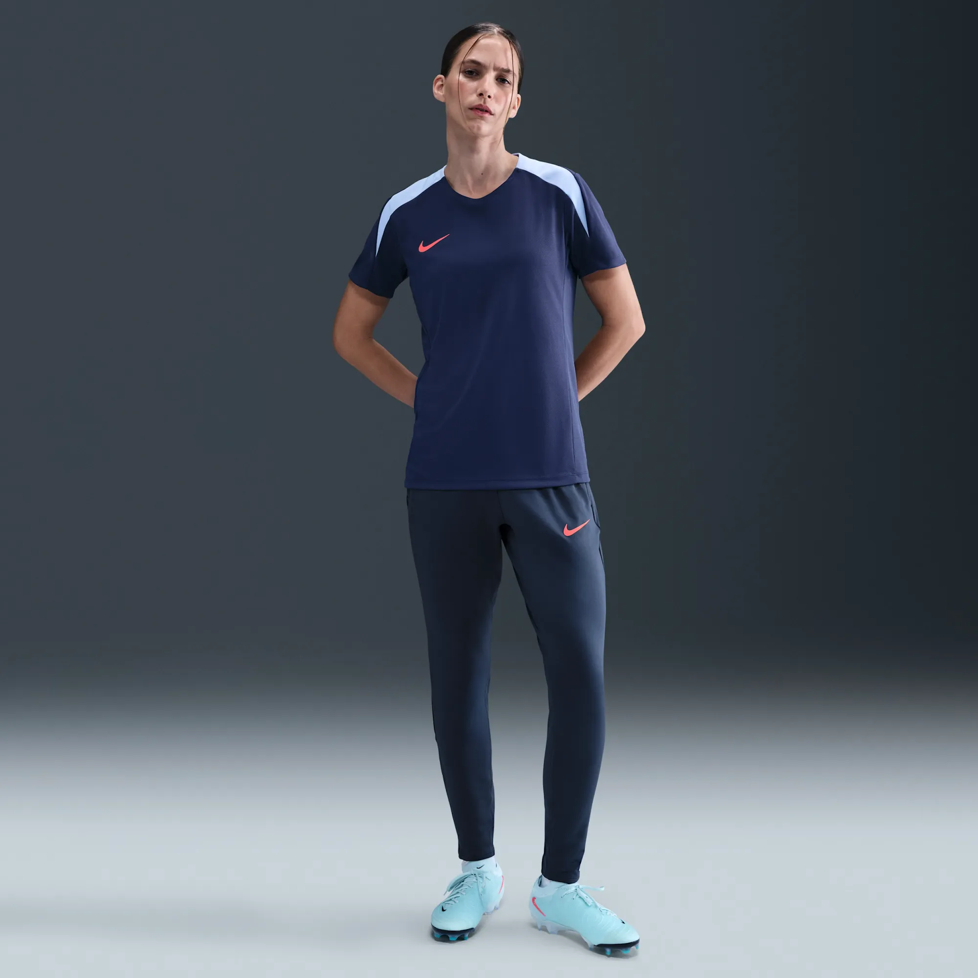 Nike Strike Women's Dri-FIT Football Pants - Blue - Polyester/Elastane