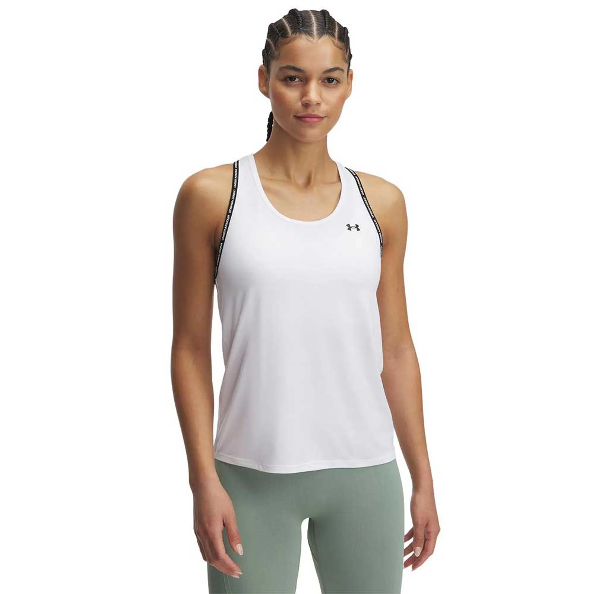 Under Armour Tech™ Knockout Women's Tank White / Black L