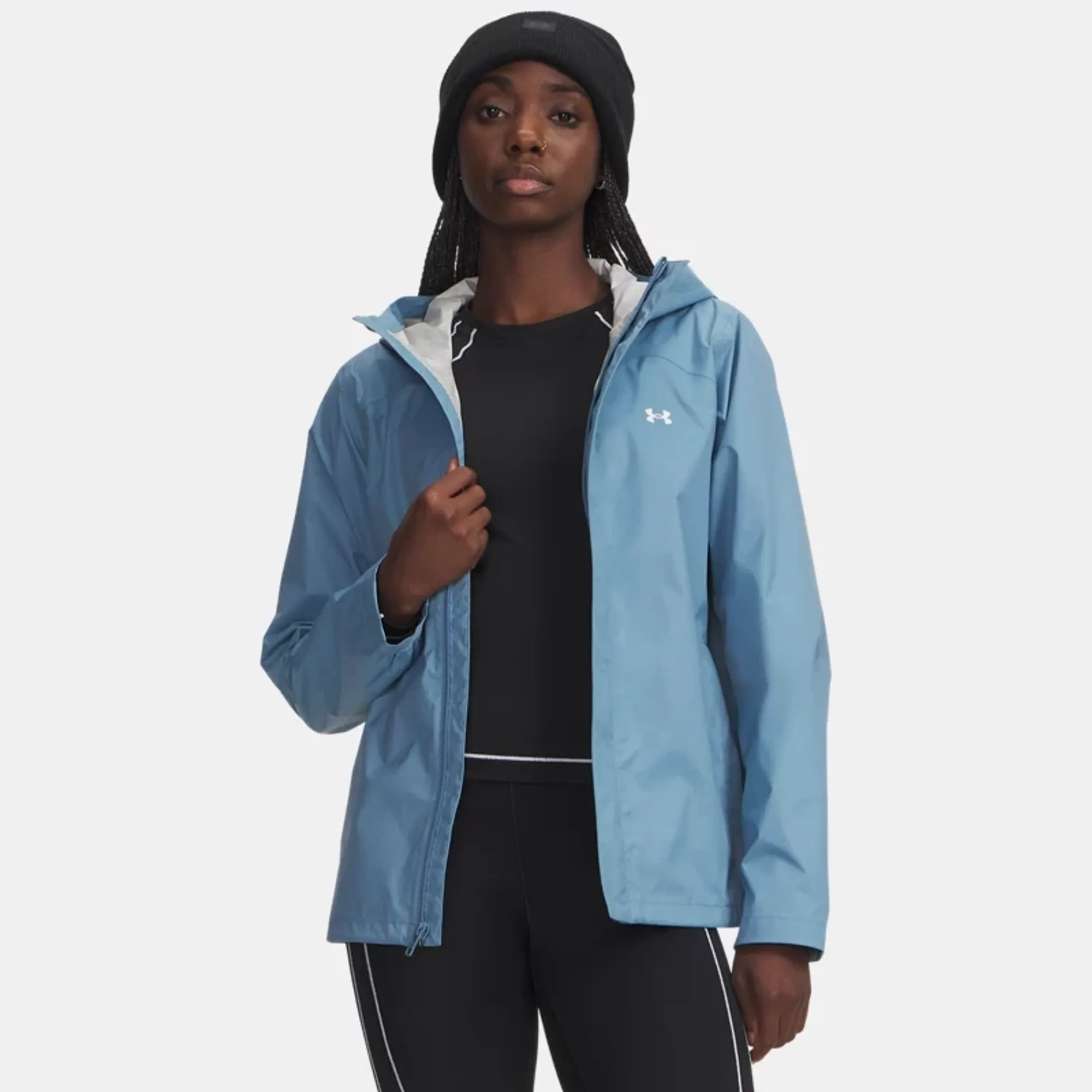 Under Armour  Stormproof Cloudstrike 2.0 Women's Jacket Blue Smoke / White L
