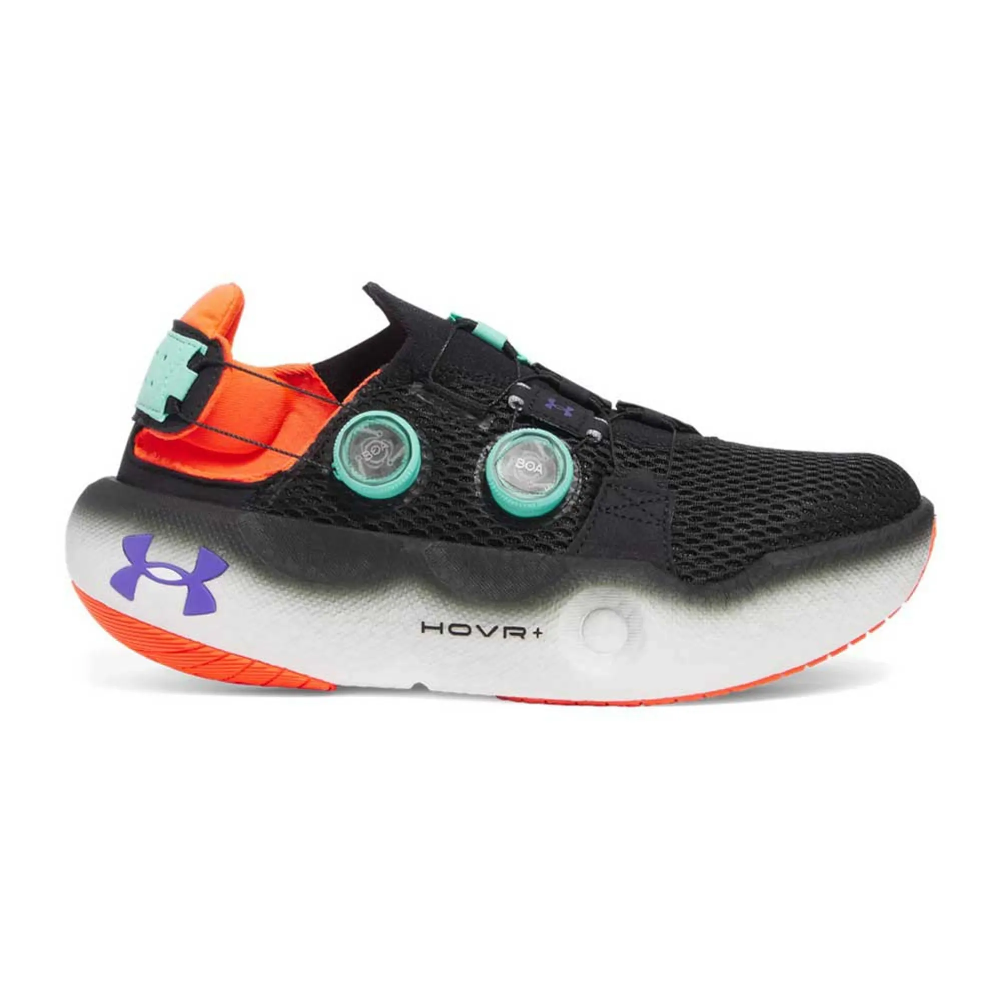 Under Armour  x Speedland Infinite Mega Unisex Running Shoes Black / Comet Green / Virtual Violet 11