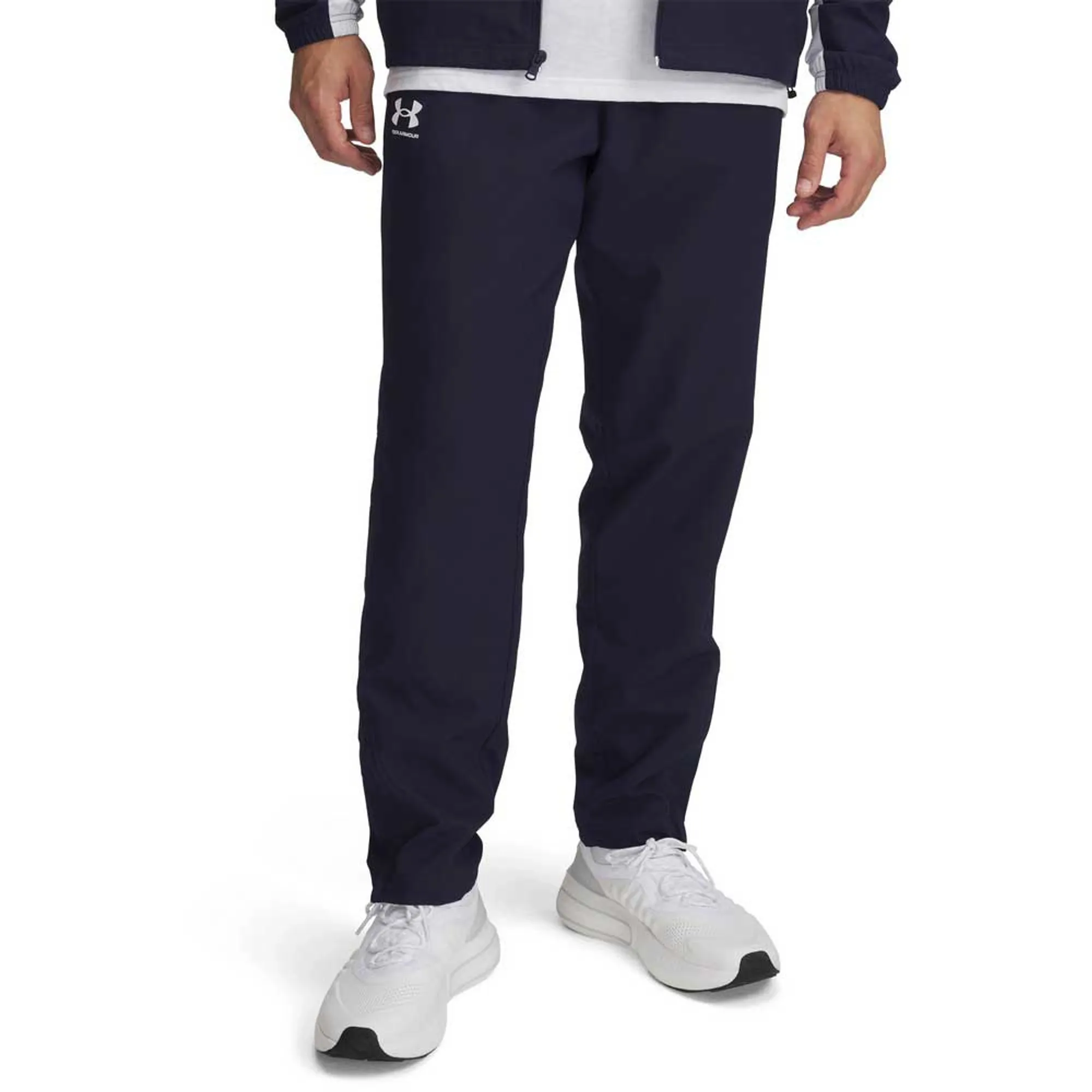 Under Armour  Rival Woven Men's Windbreaker Pants Midnight Navy / Midnight Navy / White M