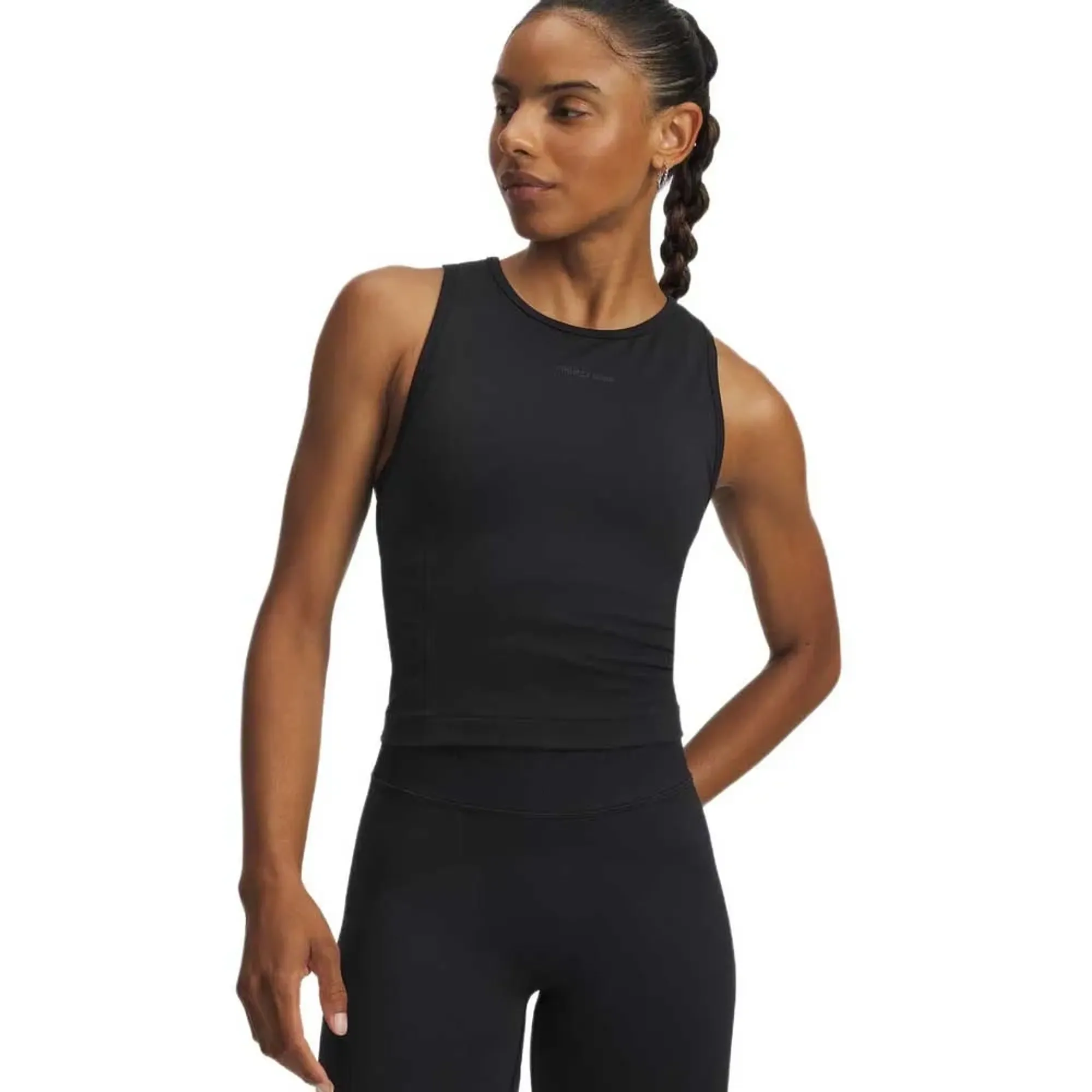 Project Rock Seamless Women's Tank Black / Anthracite L