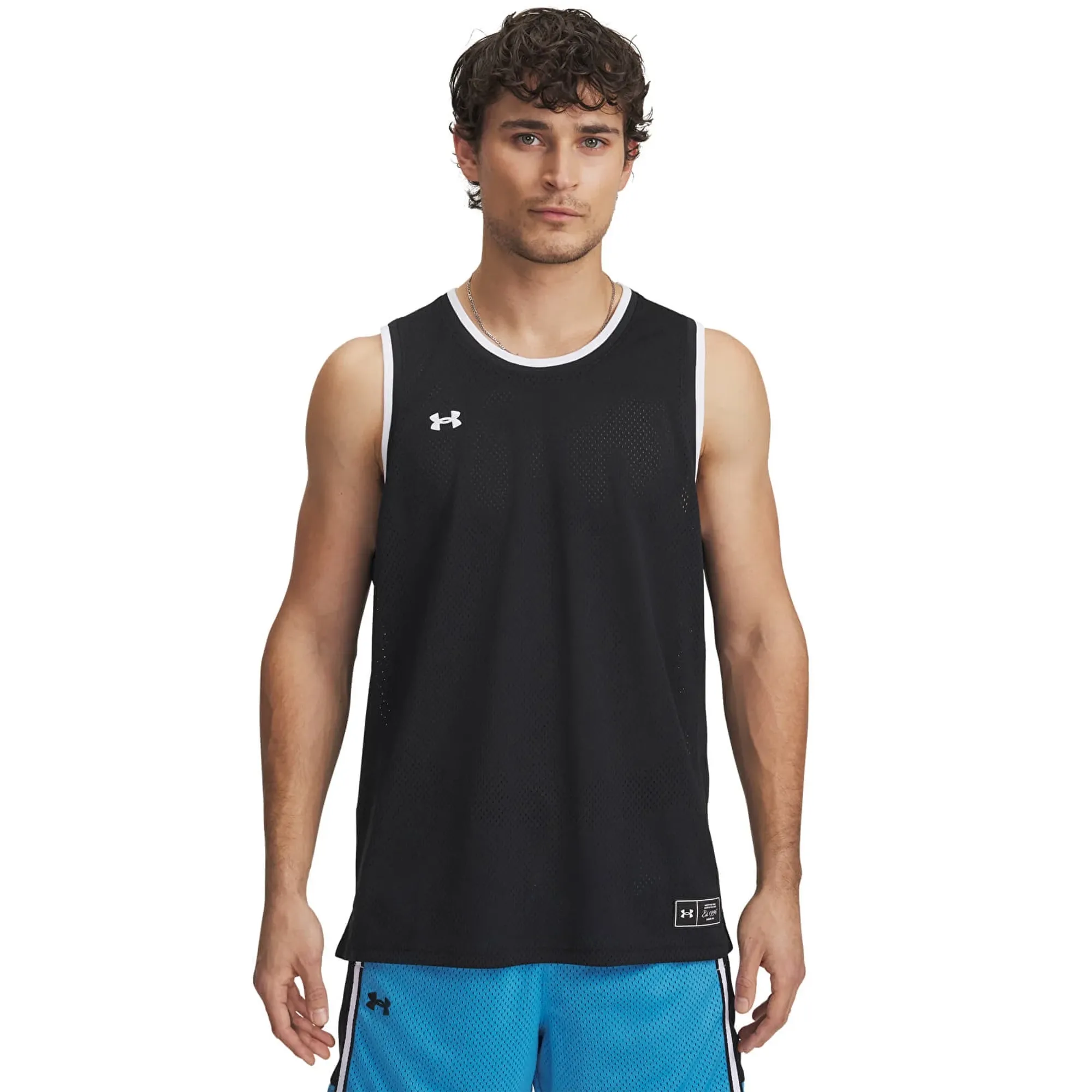 Under Armour  Zone Pro Mesh Men's Tank Black / White L