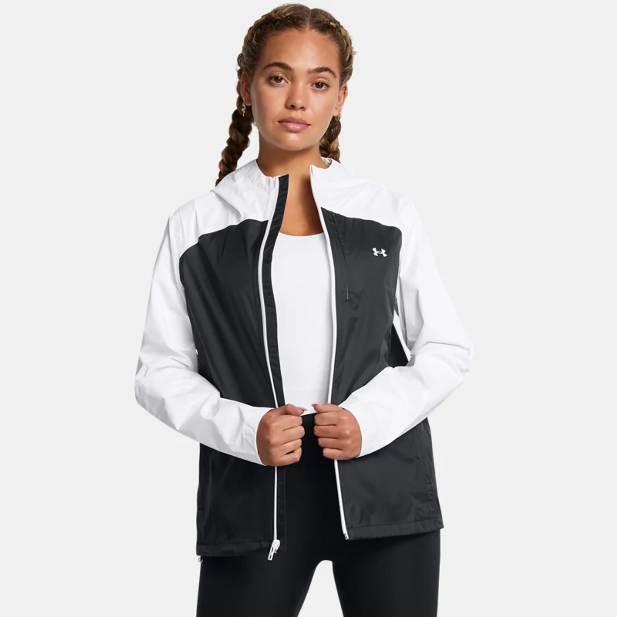 Under Armour  Stormproof Cloudstrike Women's Jacket Black / White / White XS